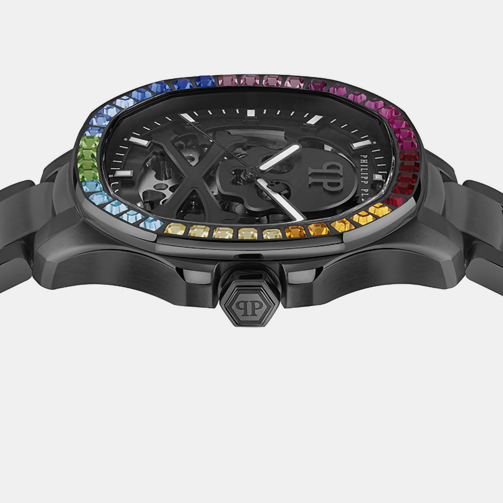High-Iconic Men Automatic Black Dial Analog Stainless Steel Watch PWRAA0823 - Image 2