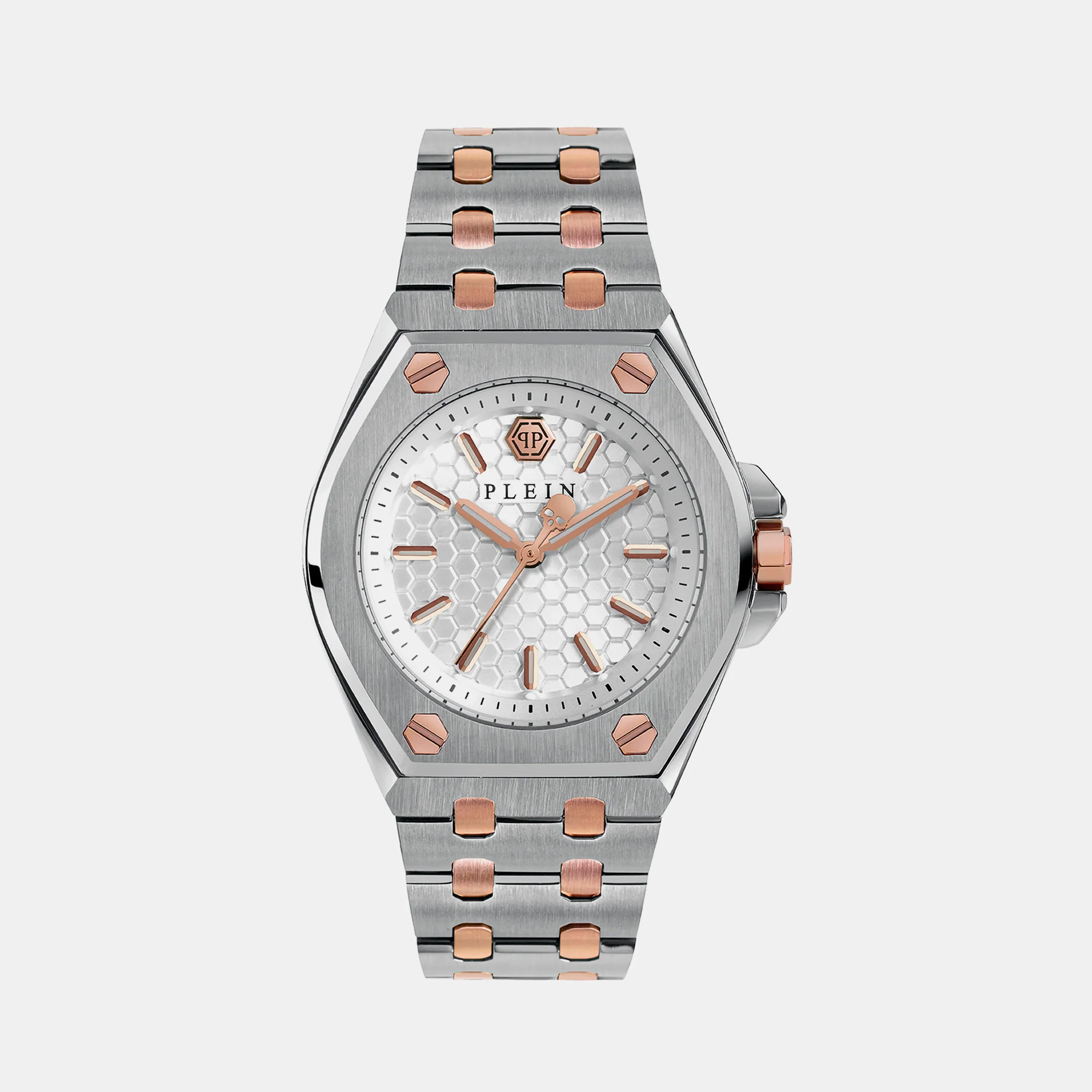 Hyper $Port Women Quartz White Dial Analog Stainless Steel Watch PWJAA0622