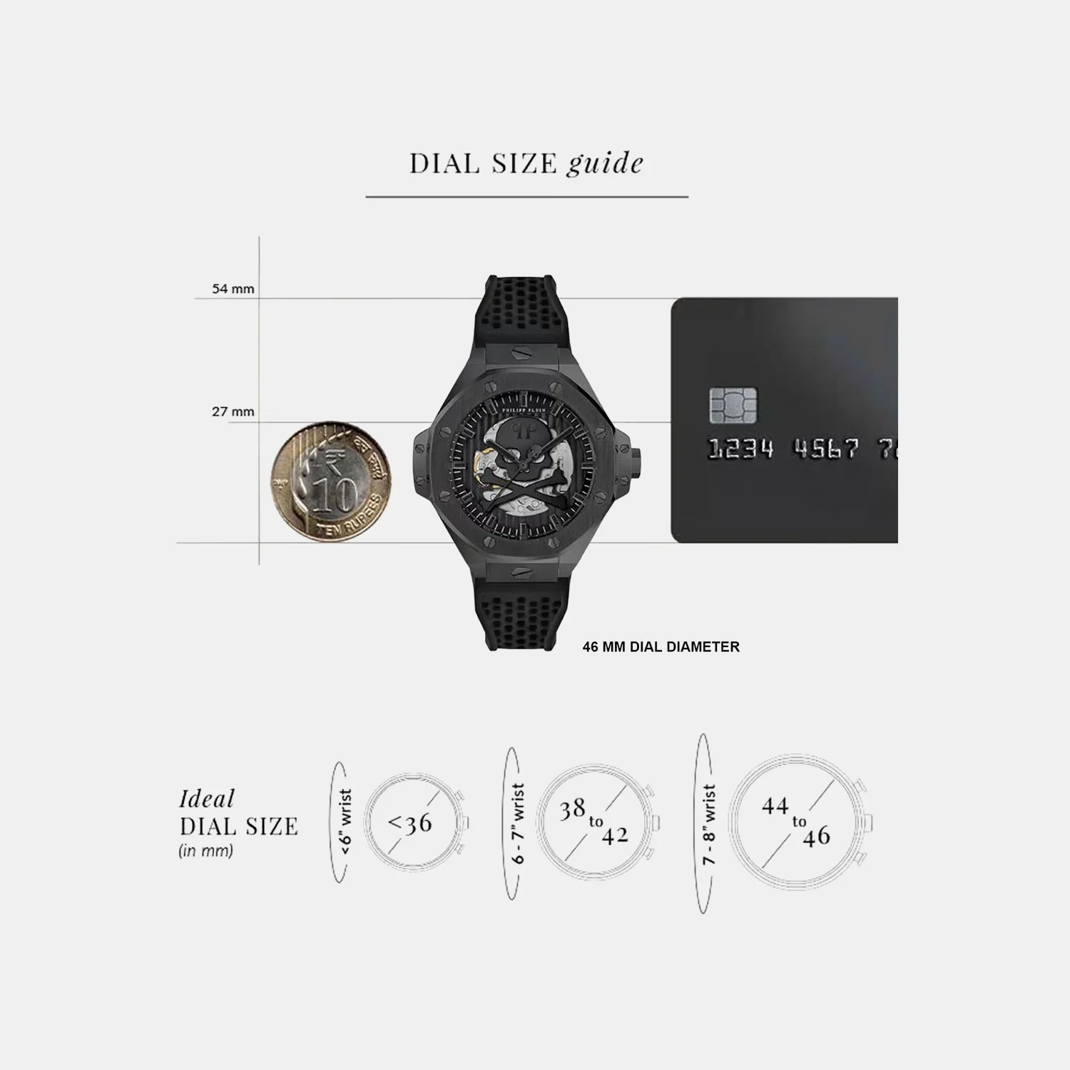 Men Quartz Black Dial Analog Silicone Watch PWPFA0924 - Image 5