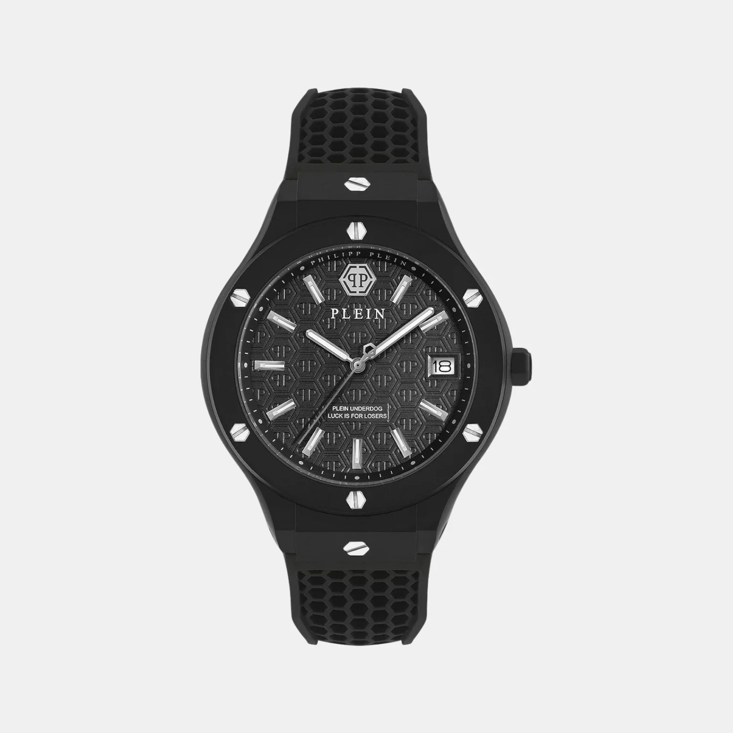 Men Quartz Black Dial Analog Silicone Watch PWUFA0325 - Image 2