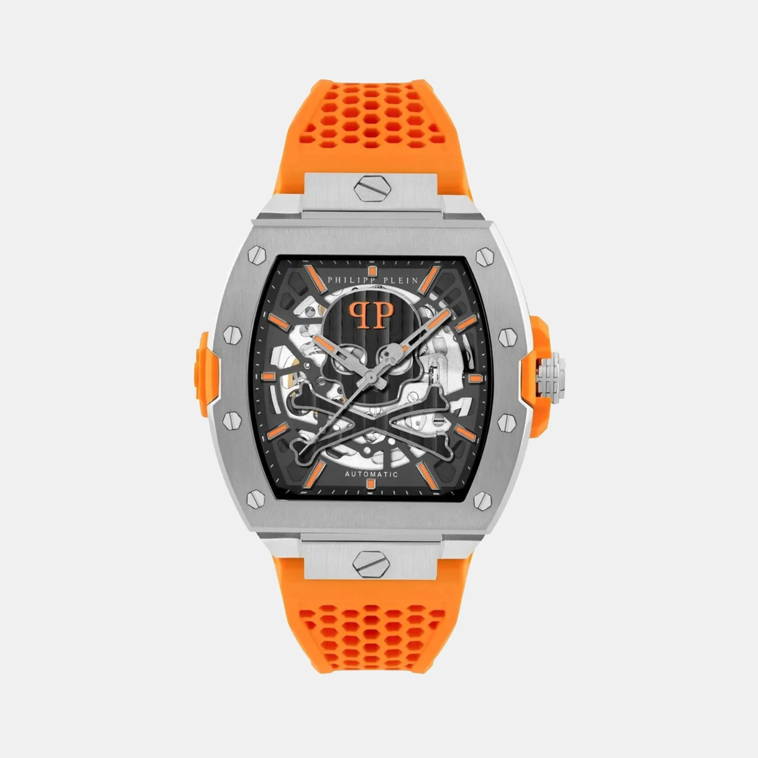 Men Quartz Gun Dial Analog Silicone Watch PWJFA1225 - Image 2