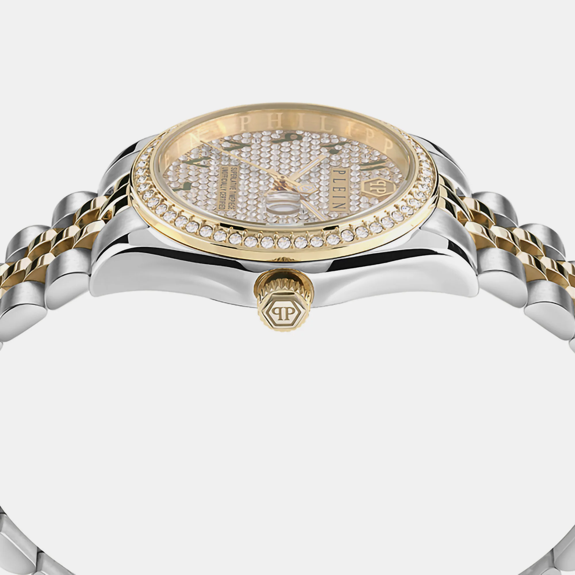 Street Couture Women Quartz Silver Dial Analog Stainless Steel Watch PWYAA0823 - Image 2