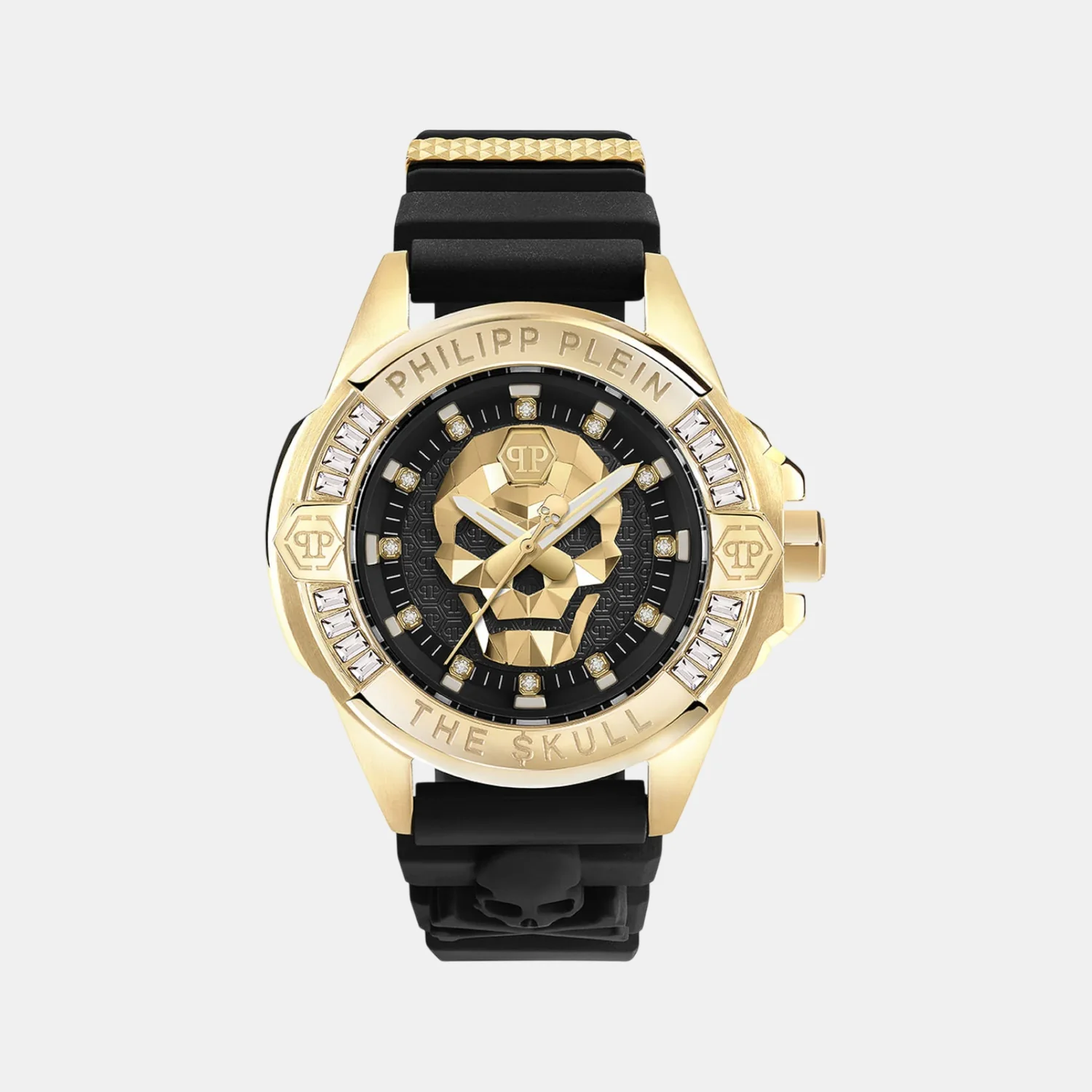 Unisex Quartz Black Dial Analog Silicone Watch PWNAA0122 - Image 2
