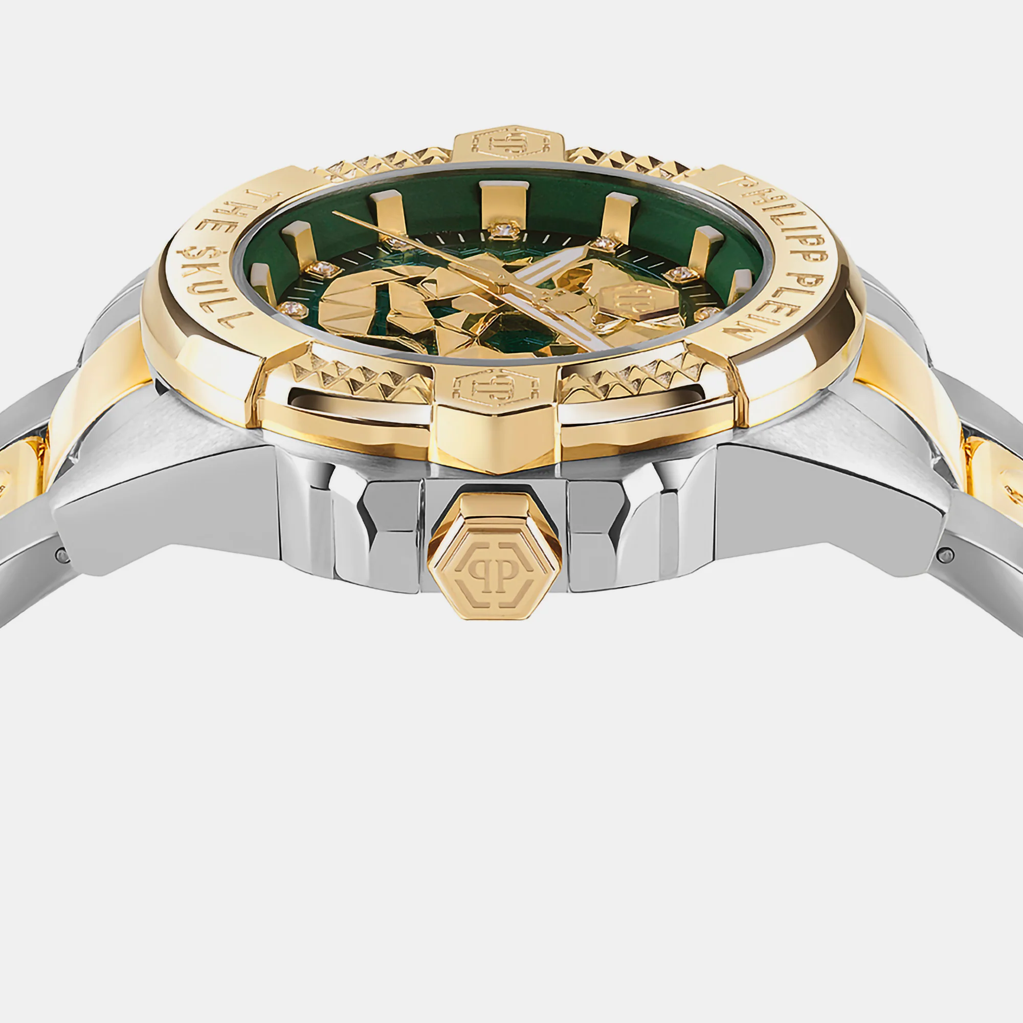 Unisex Quartz Green Dial Analog Stainless Steel Watch PWNAA0622 - Image 2