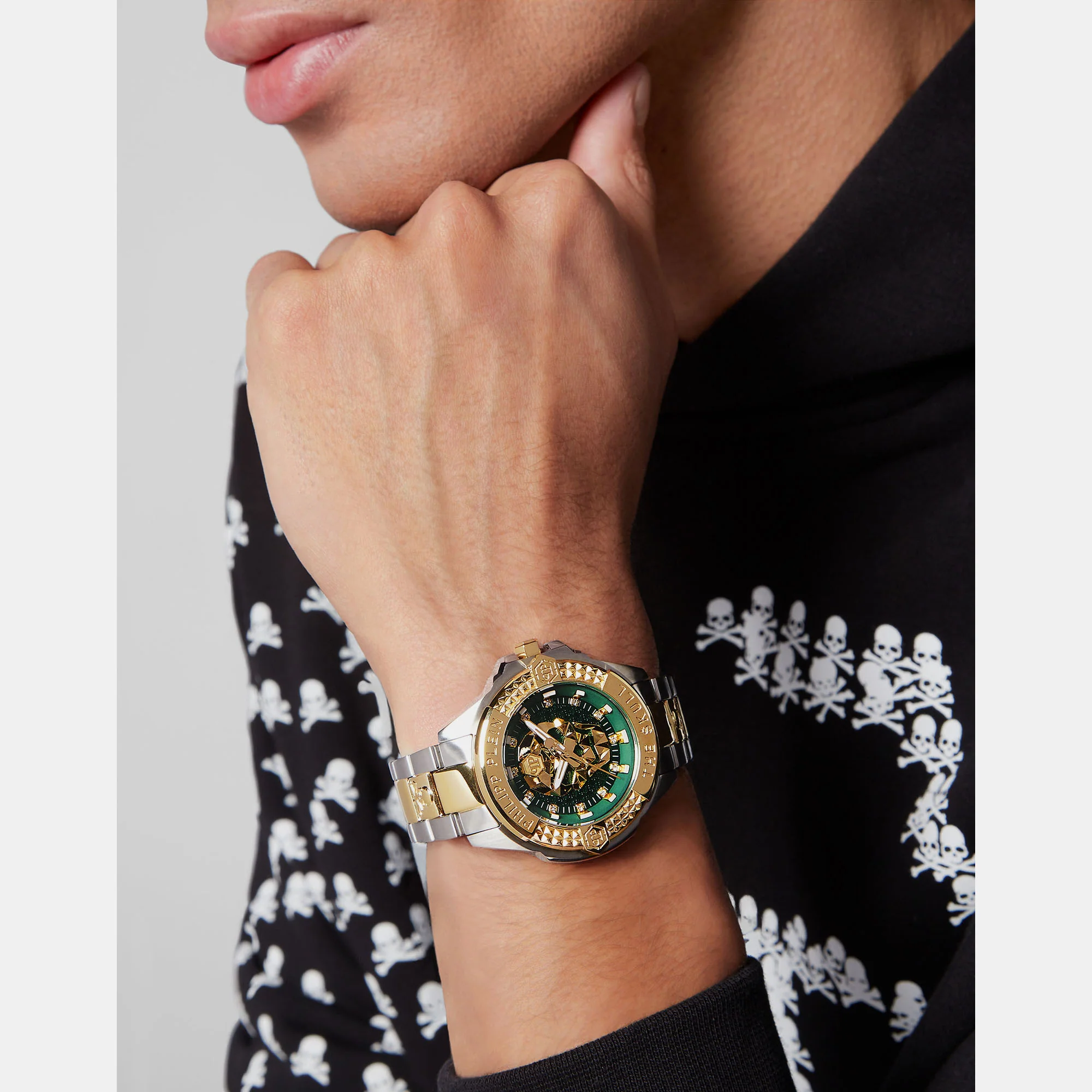 Unisex Quartz Green Dial Analog Stainless Steel Watch PWNAA0622 - Image 5