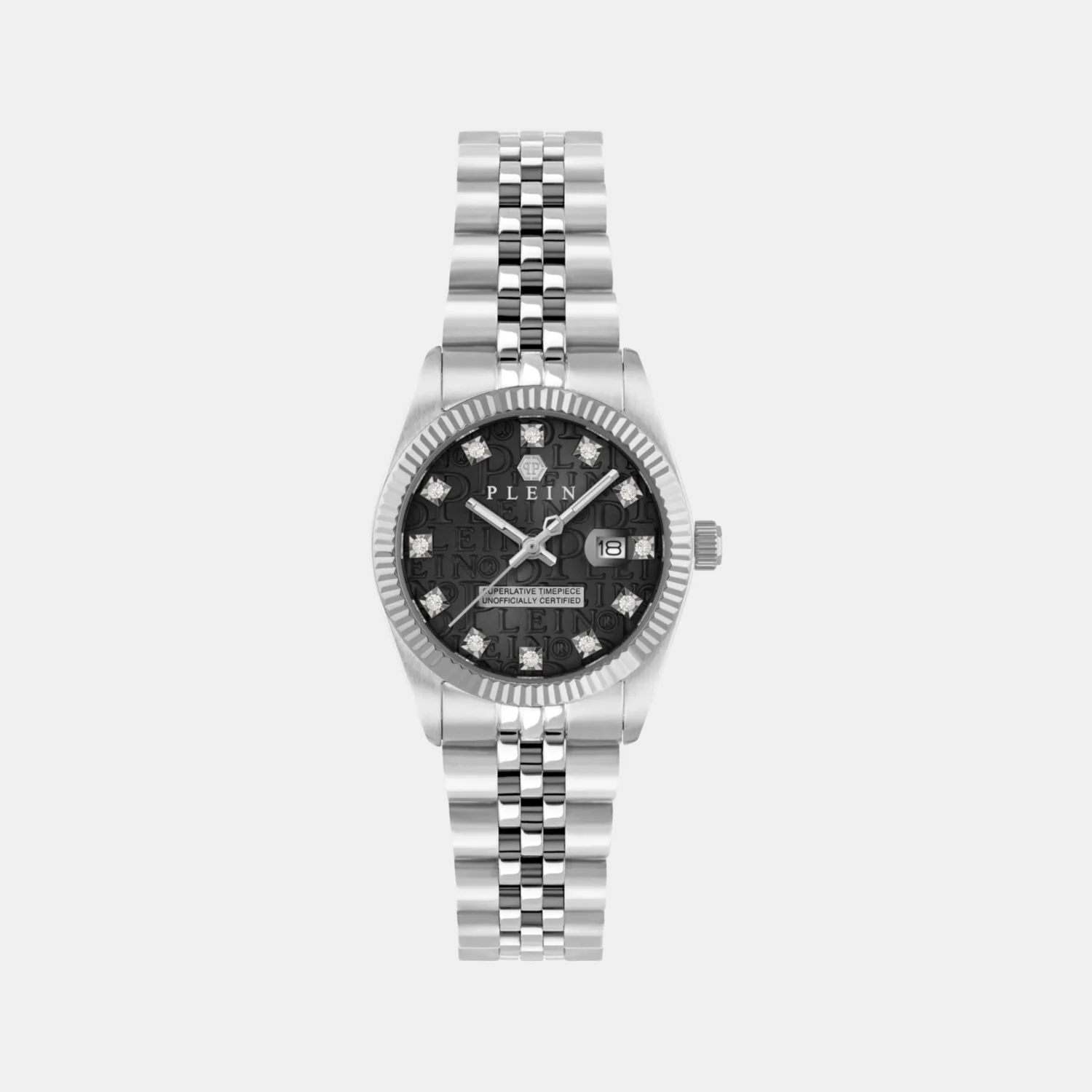 Women Quartz Black Dial Analog Stainless Steel Watch PWNFA0125 - Image 2