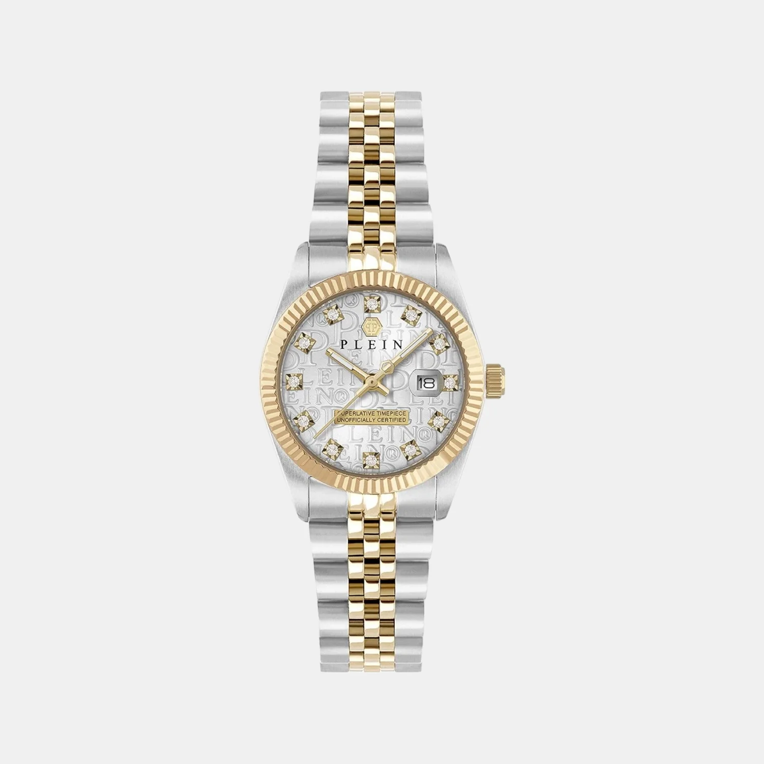 Women Quartz Grey Dial Analog Stainless Steel Watch PWNFA0425 - Image 2