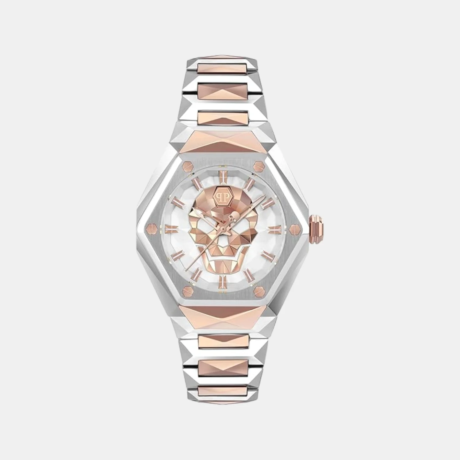 Women Quartz Rose Gold Dial Analog Stainless Steel Watch PWADA0624 - Image 2