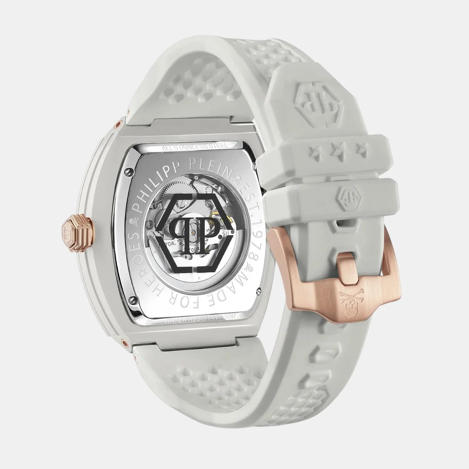 Women Quartz Silver Dial Chronograph Stainless Steel Watch PWSBA0123 - Image 4