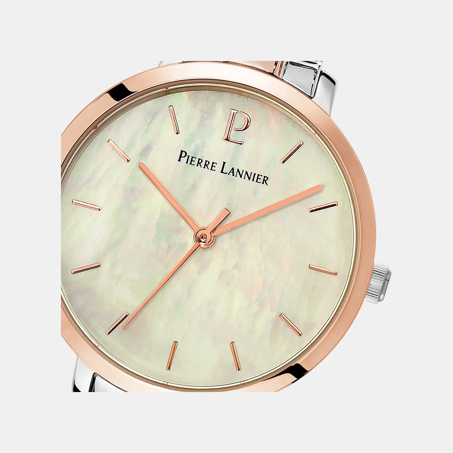 Aura Women Quartz White Dial Analog Stainless Steel Watch 055M791 - Image 3