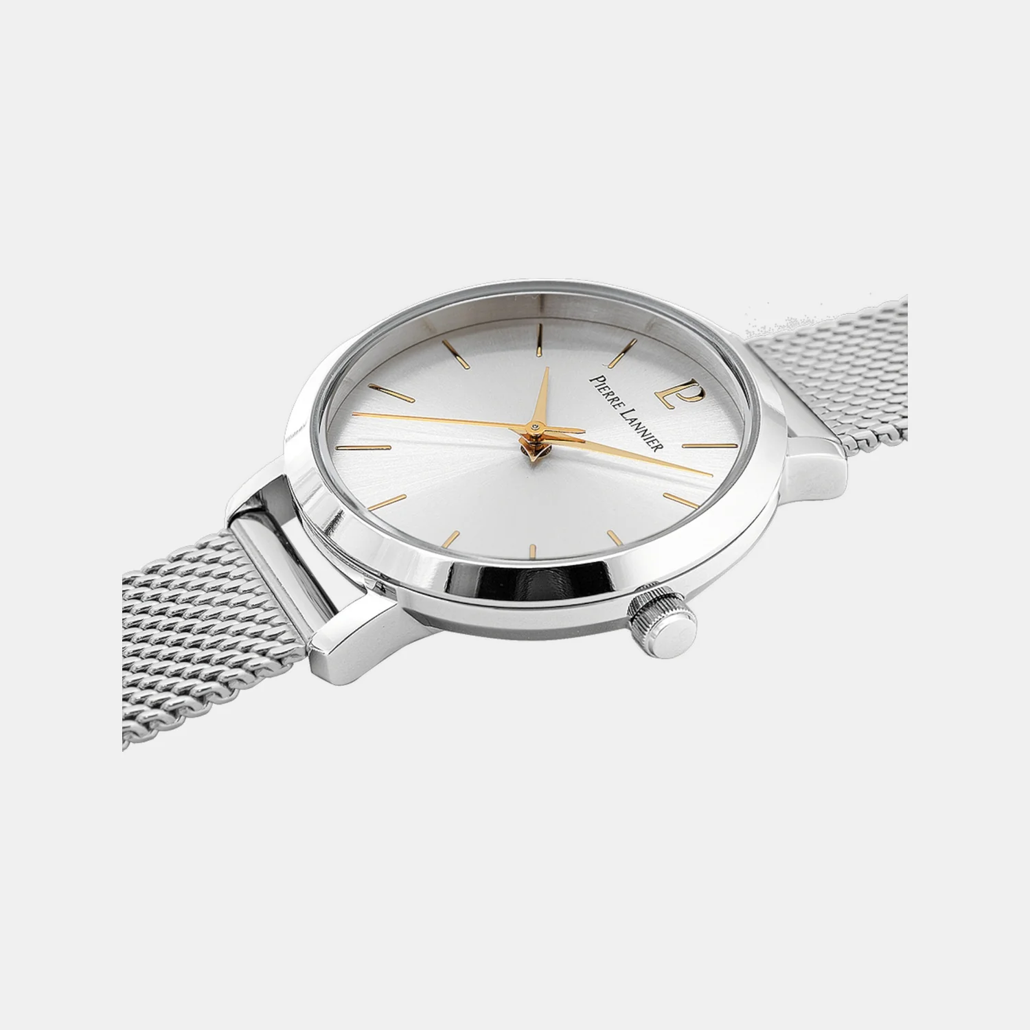 Chouquette Women Quartz Silver Dial Analog Stainless Steel Watch 034N621 - Image 3