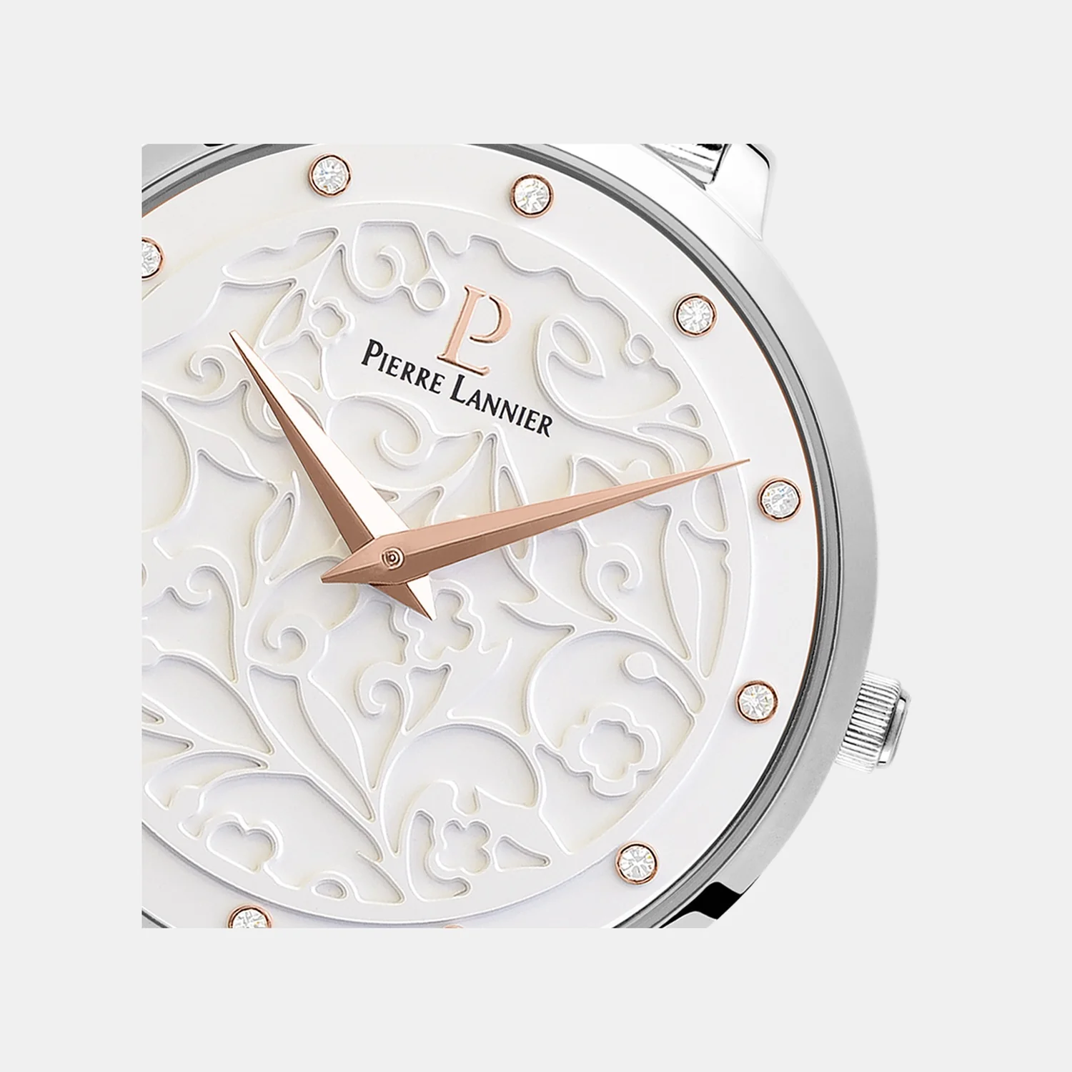Eolia Women Quartz White Dial Analog Stainless Steel Watch 040J608 - Image 3
