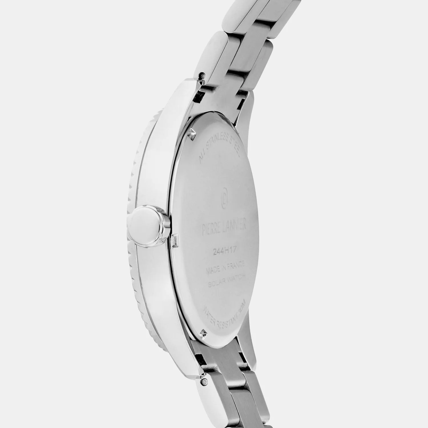 Inti Men Solar Green Dial Analog Stainless Steel Watch 244H171 - Image 6