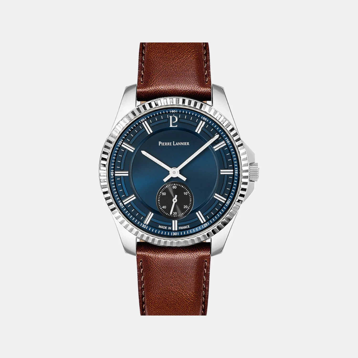 Metropolitain Men Quartz Blue Dial Analog Leather Watch 246G164