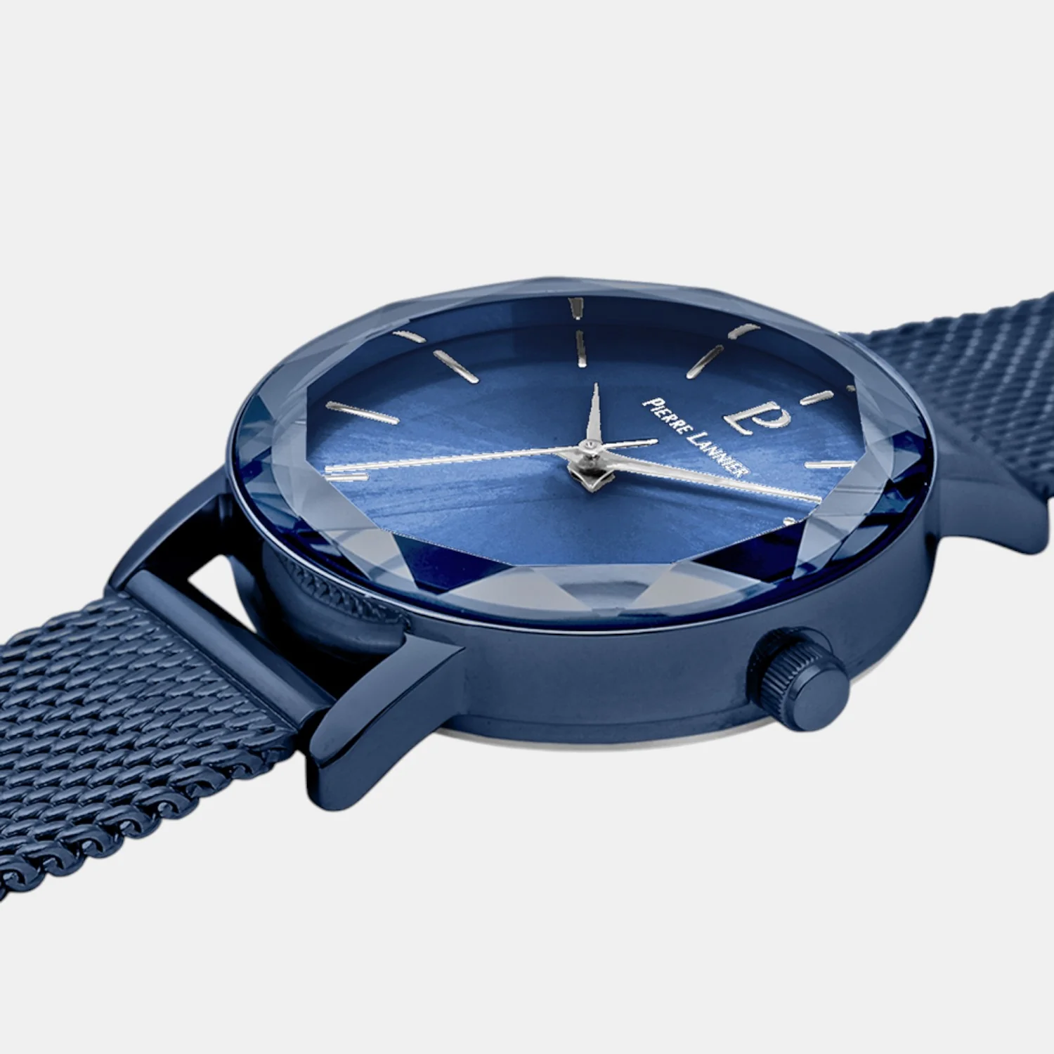 Multiples Women Quartz Blue Dial Analog Mesh Watch 010P968 - Image 3