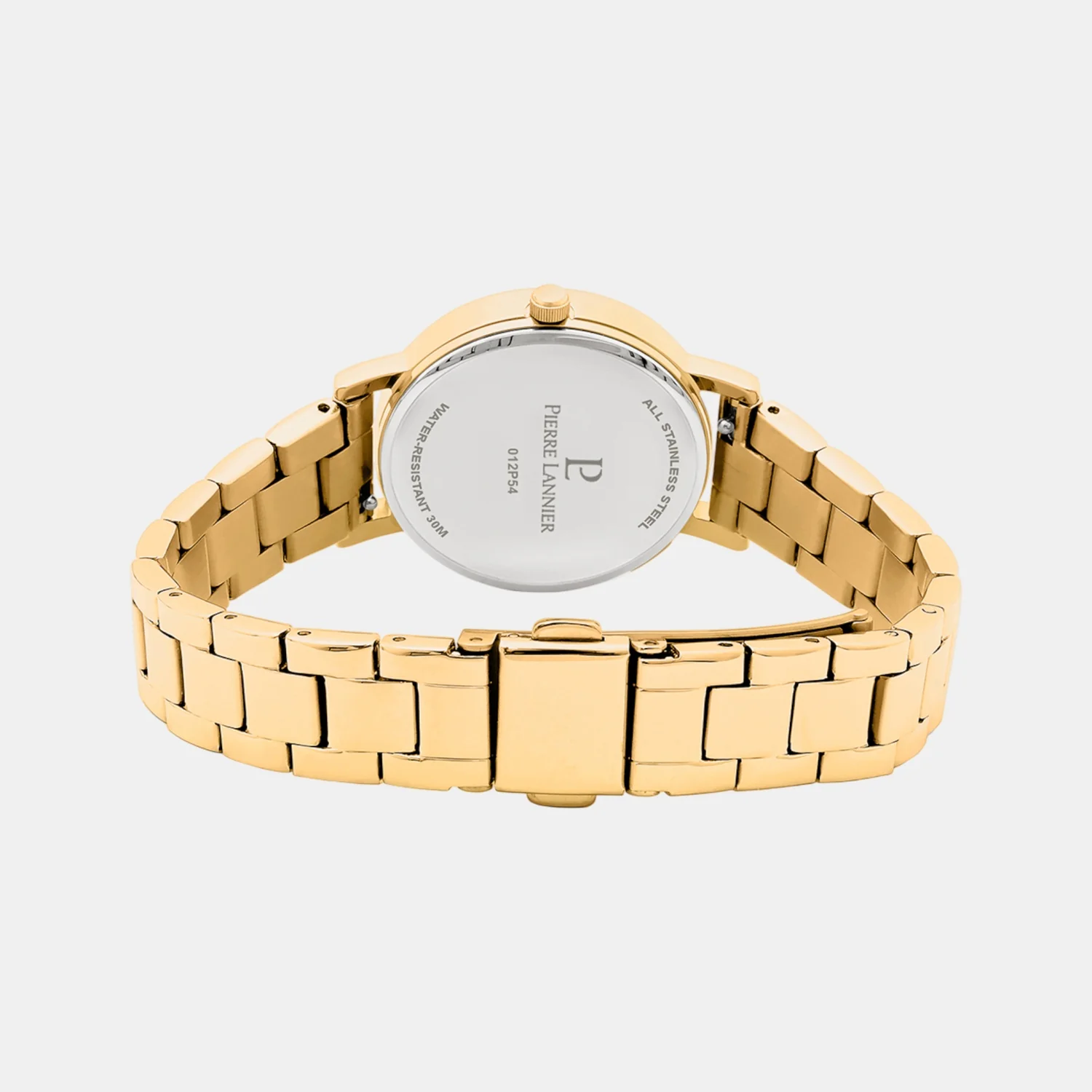 Multiples Women Quartz Gold Dial Analog Stainless Steel Watch 012P542 - Image 4