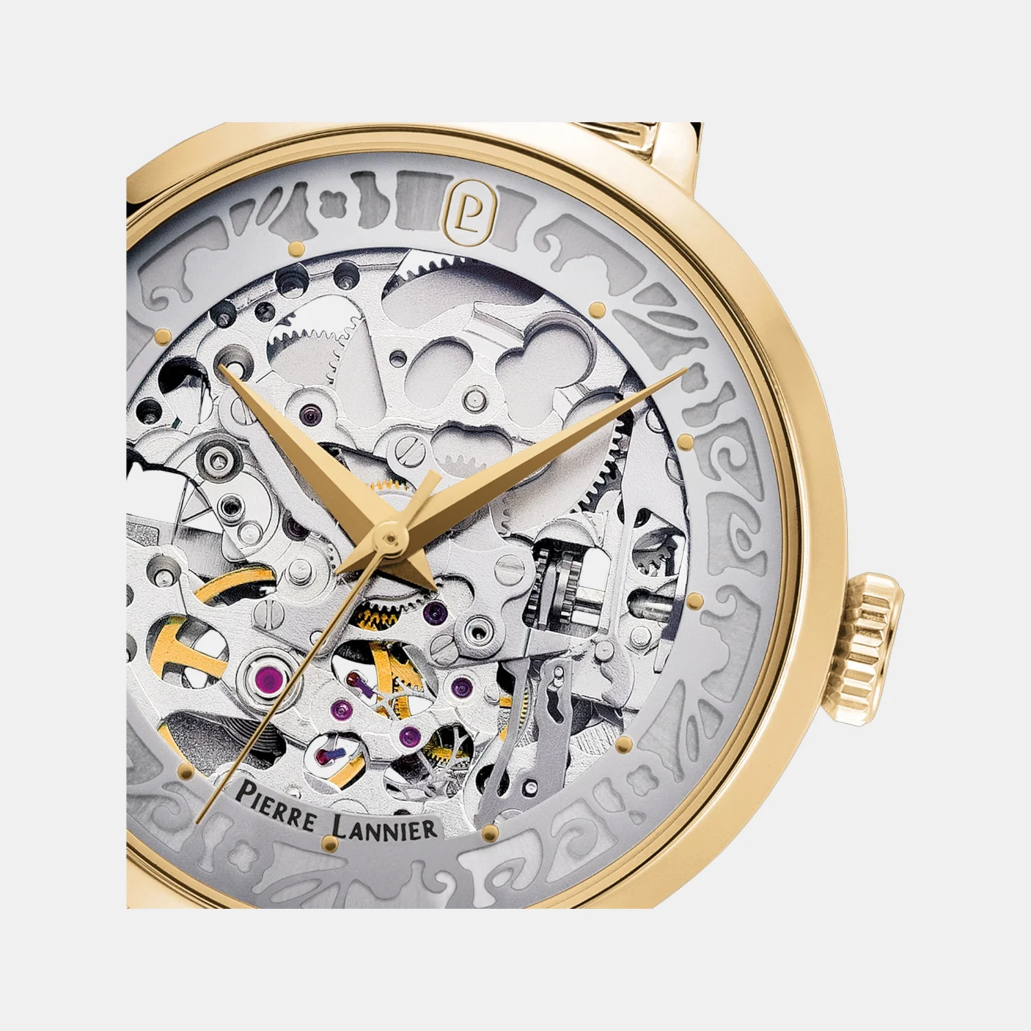Women Automatic Silver Dial Analog Stainless Steel Watch 142G522 - Image 3