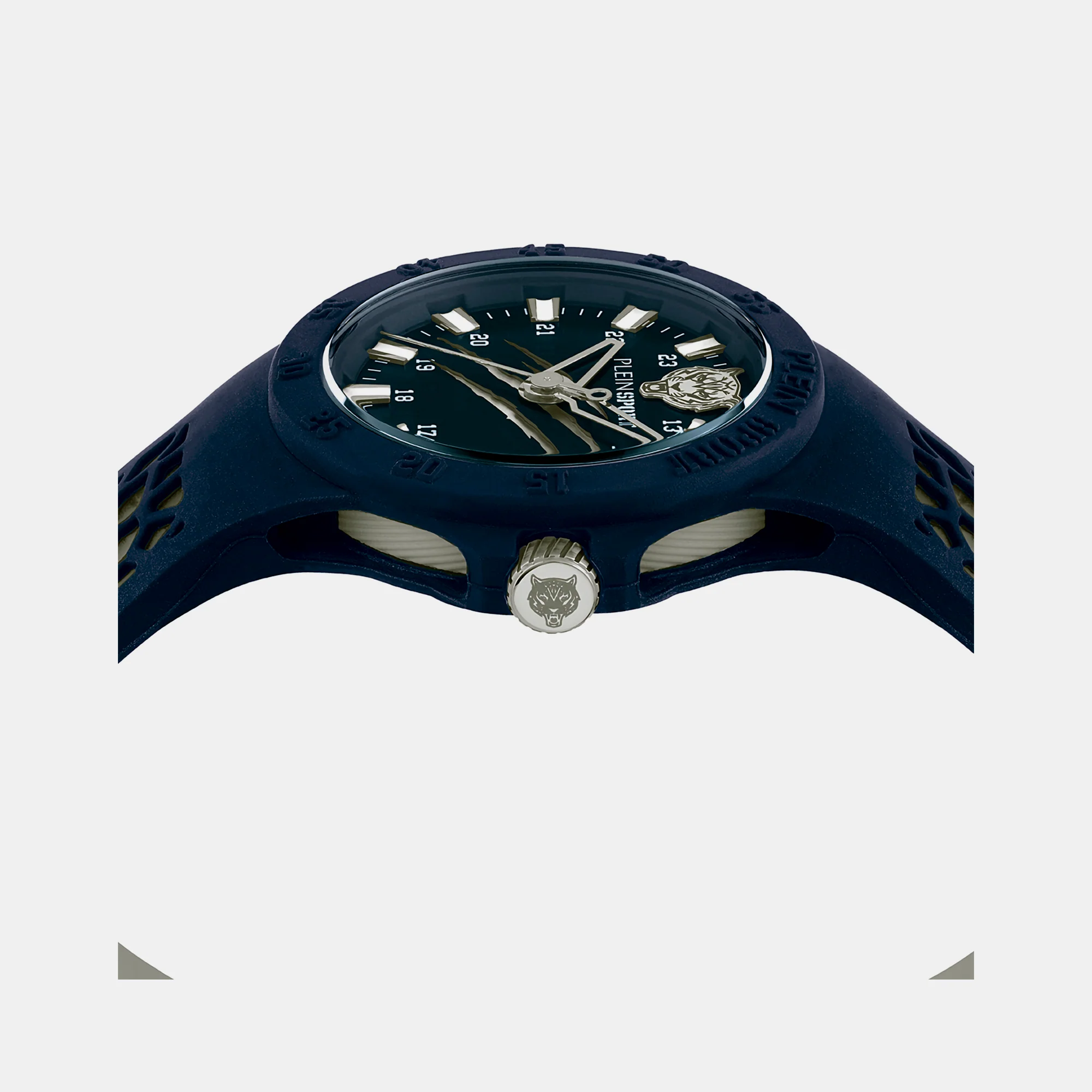 Thunderstorm Unisex Quartz Blue Dial Analog Silicone Watch PSBBA0223 - Image 3