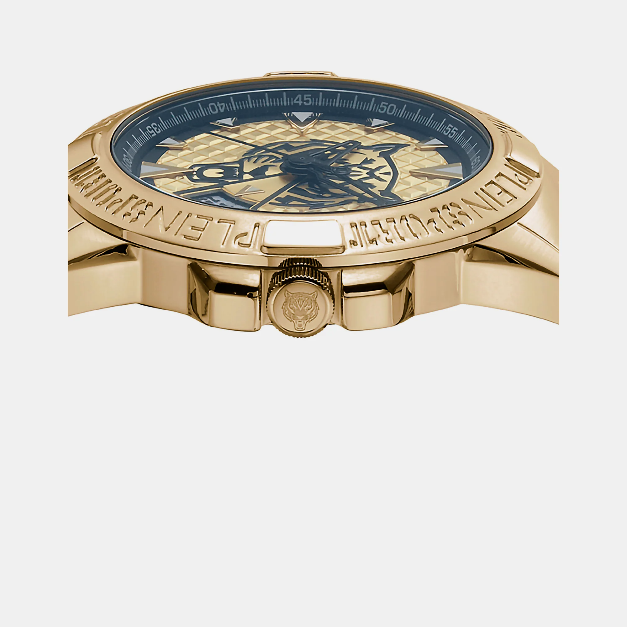 Touchdown Men Quartz Gold Dial Analog Stainless Steel Watch PSFBA1123 - Image 3