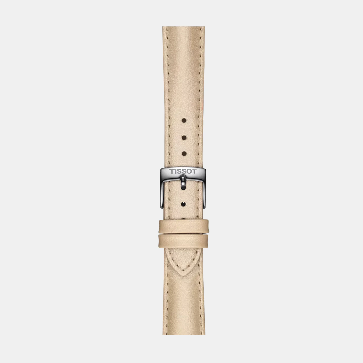 PR 100 Women Analog White Dial Quartz Leather Watch T1502102611100 - Image 4