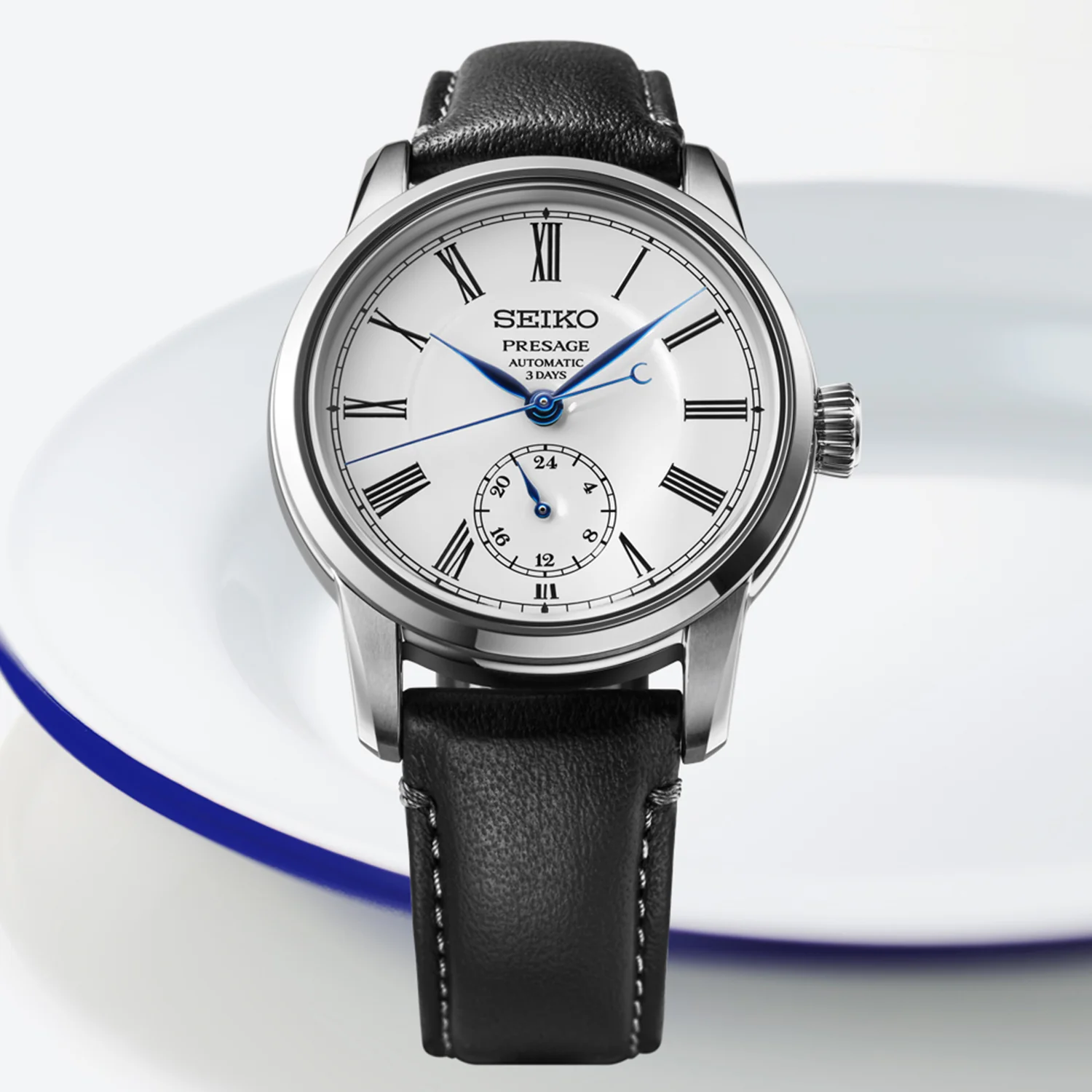 Presage Men Automatic White Dial Analog Leather Watch SPB495J1 - Image 5