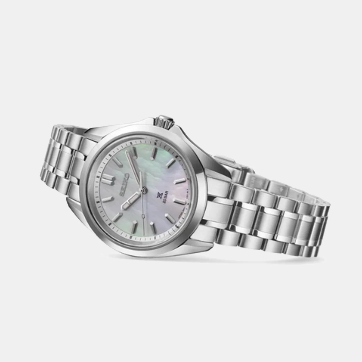 Prospex Women Quartz White Dial Analog Stainless Steel Watch SUR605J1 - Image 2