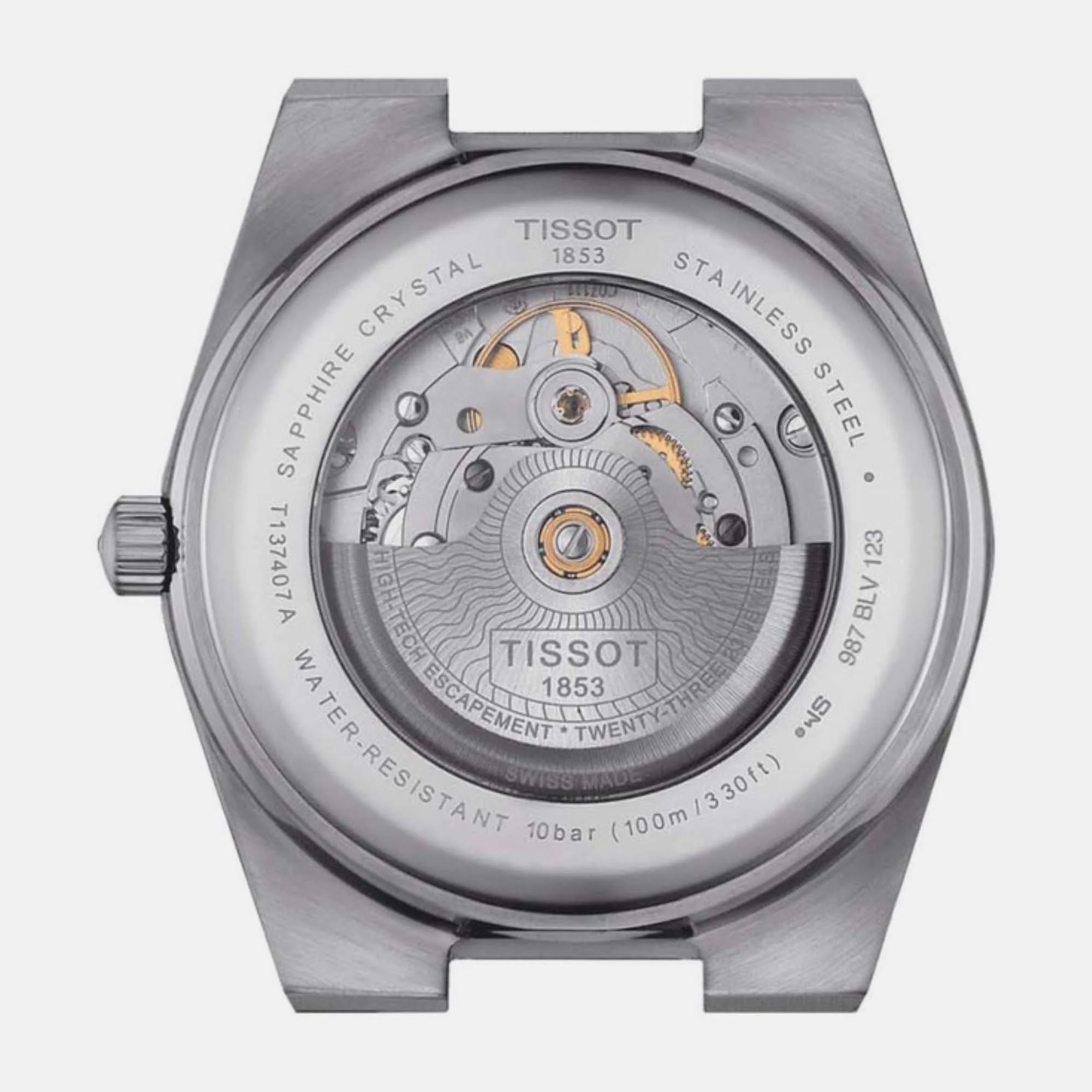 PRX Men Automatic Silicone Watch T1374071704100 - Image 4