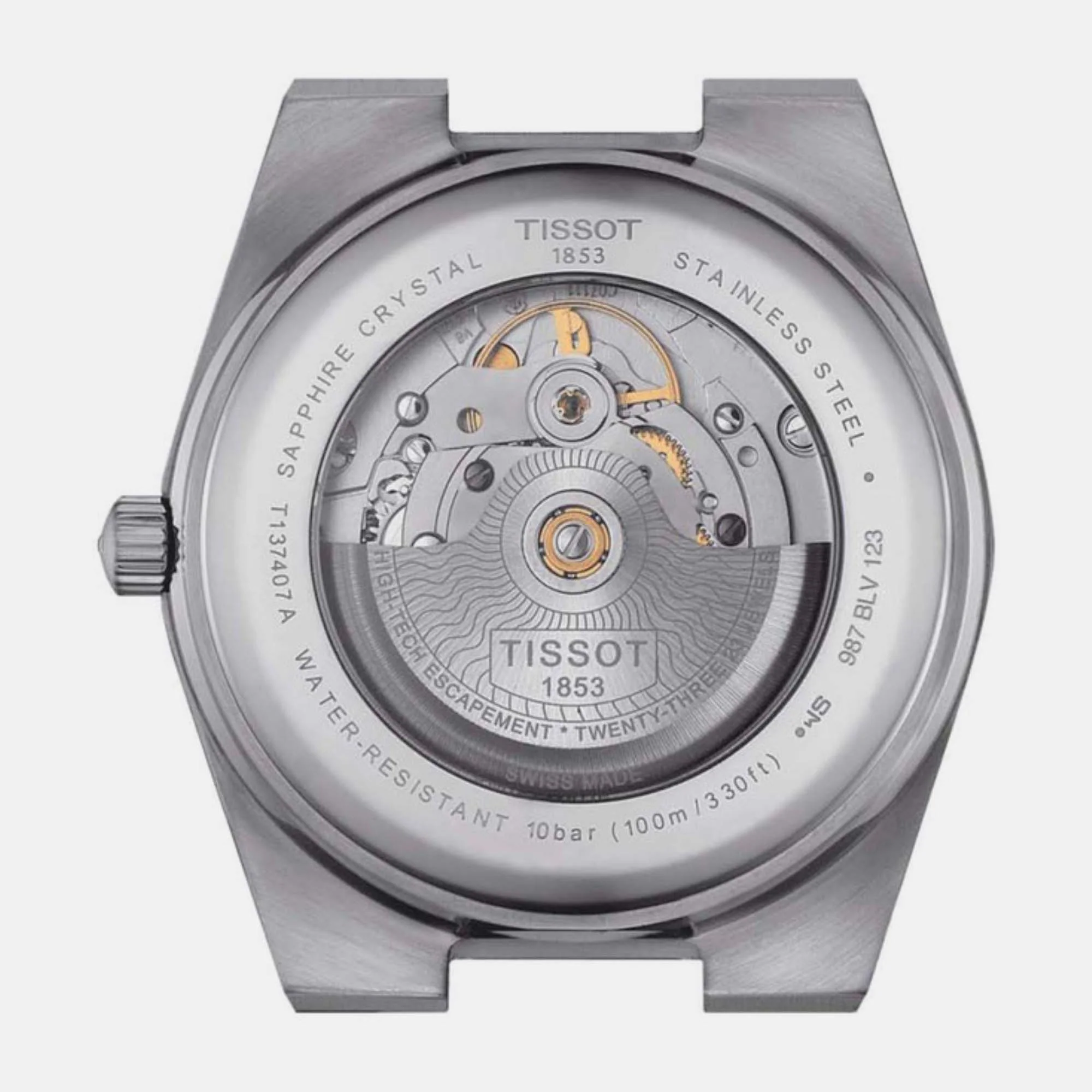 PRX Men Automatic Silicone Watch T1374071705100 - Image 4