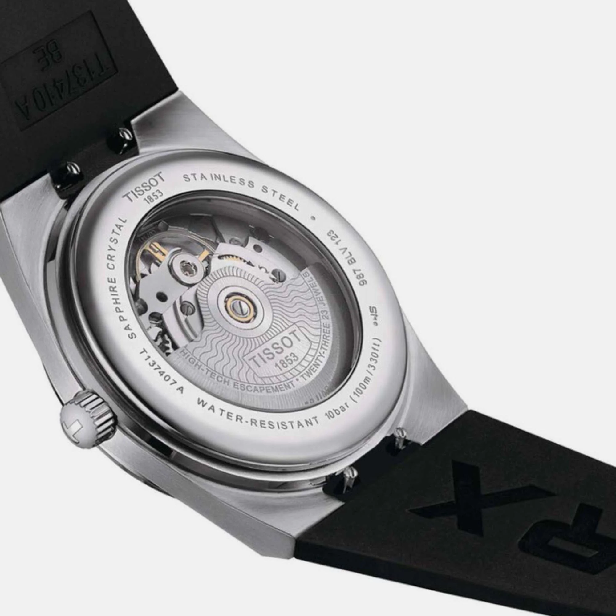 PRX Men Automatic Silicone Watch T1374071705100 - Image 5