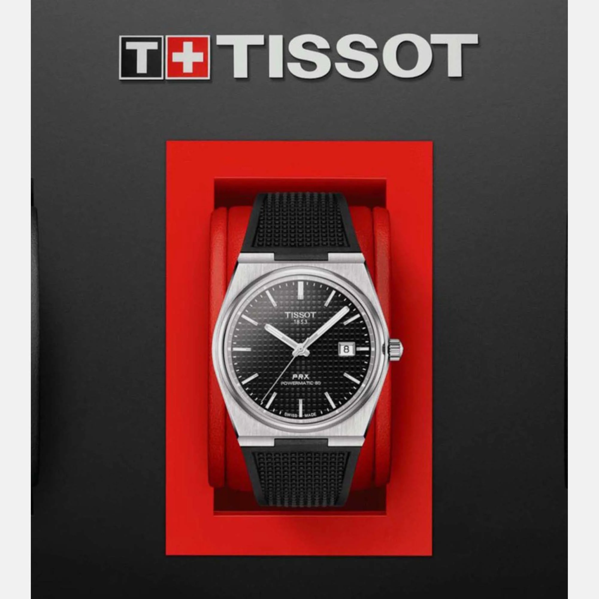 PRX Men Automatic Silicone Watch T1374071705100 - Image 7