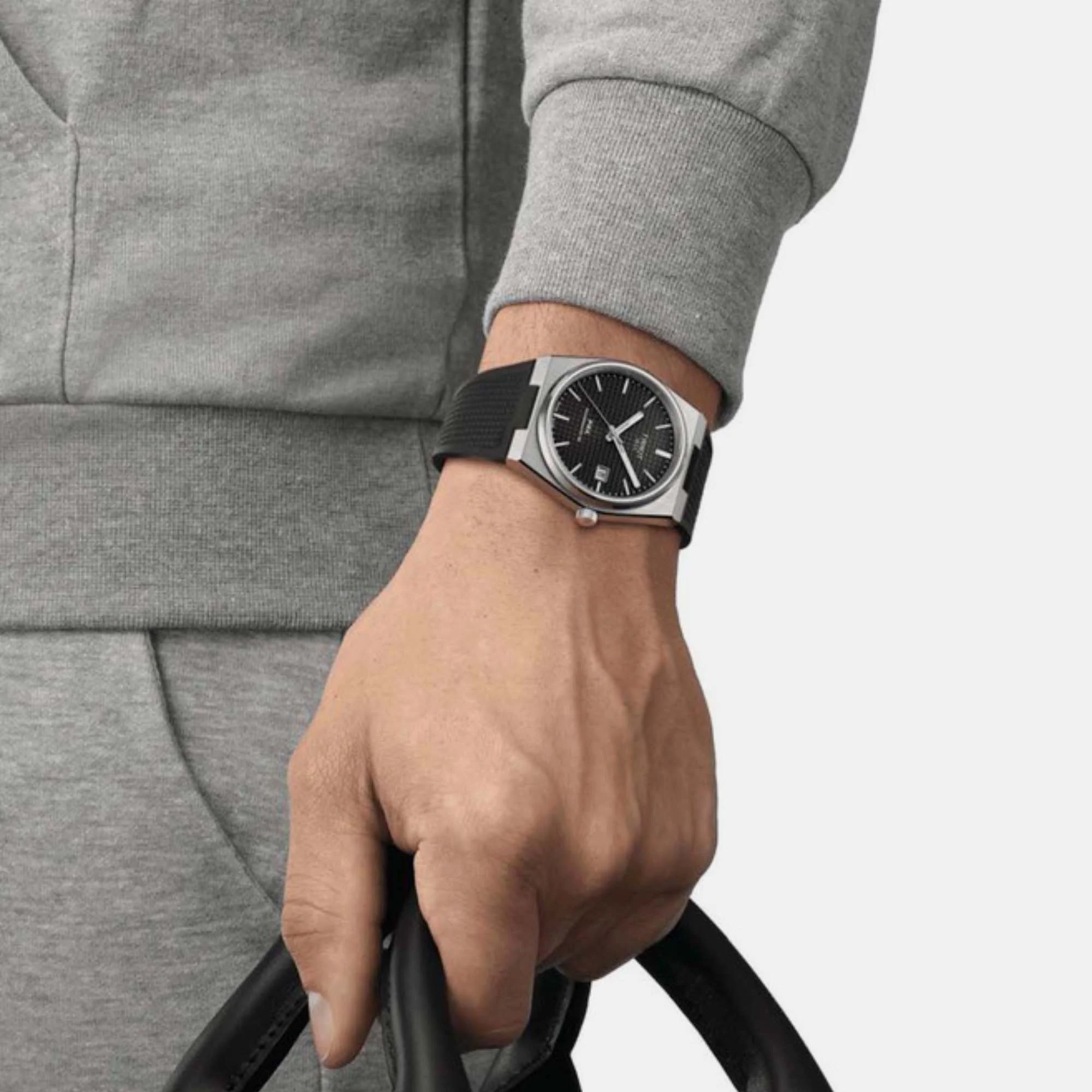 PRX Men Automatic Silicone Watch T1374071705100 - Image 8