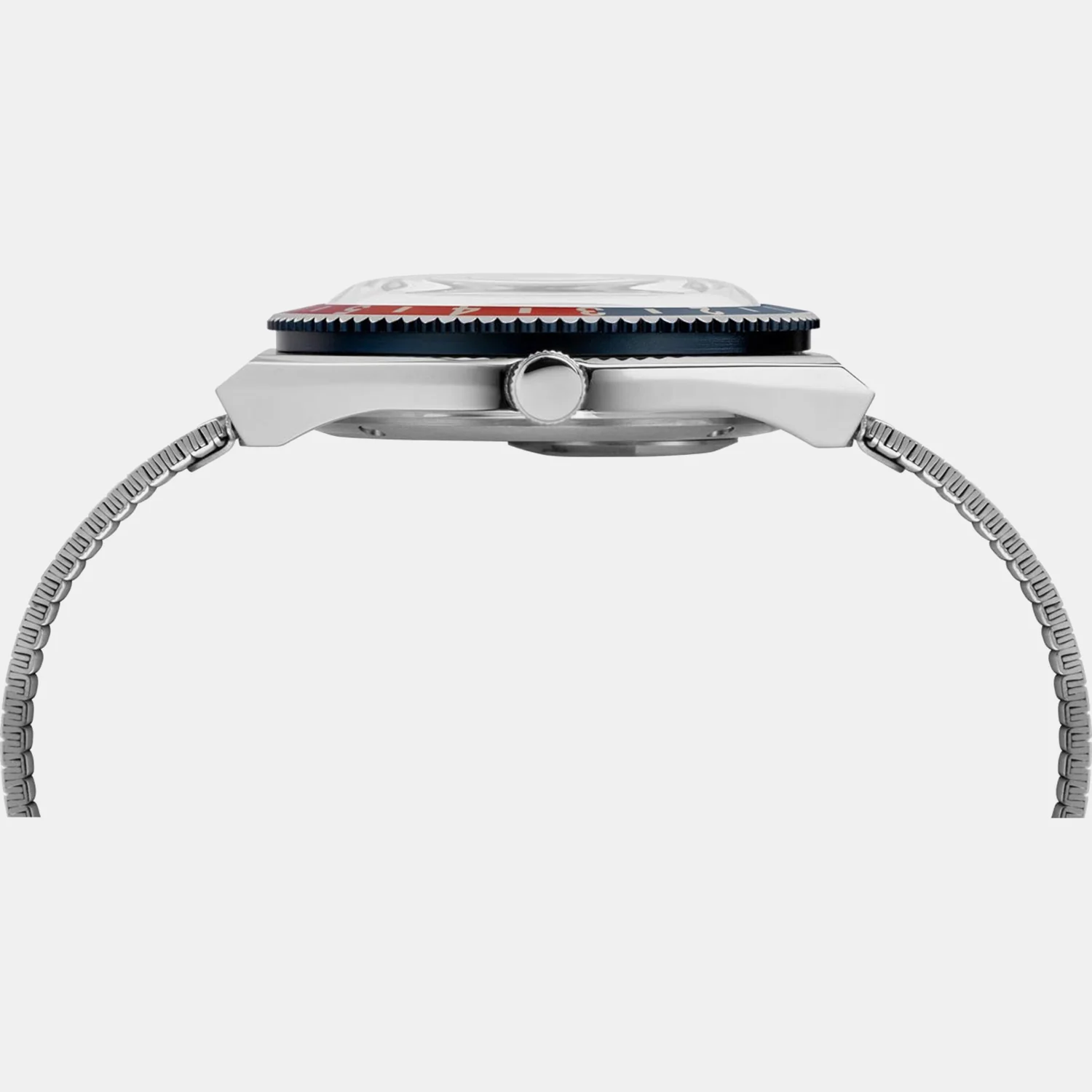 Q Timex Reissue Men Quartz White Dial Analog Stainless Steel Watch TW2U61200U9 - Image 2