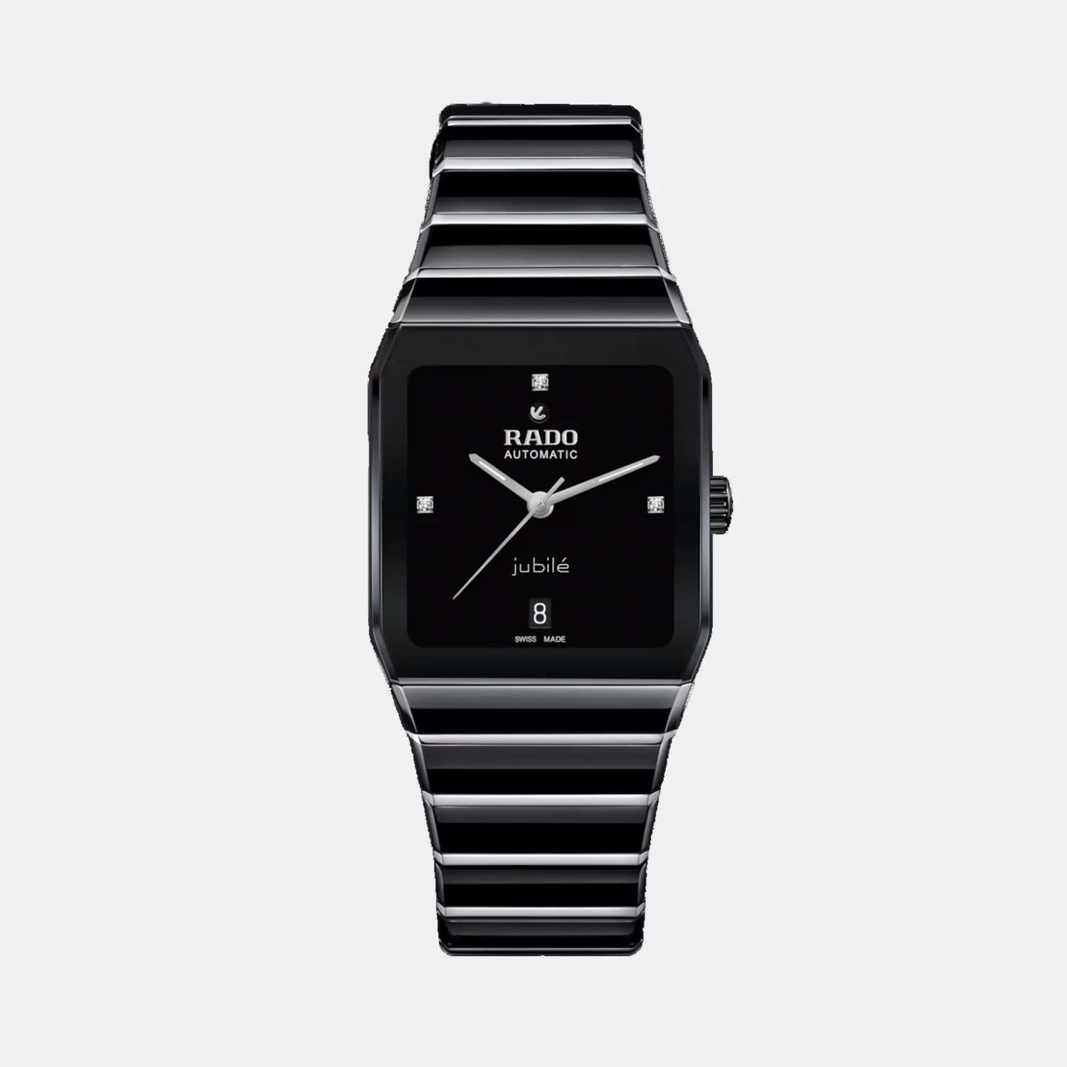 Anatom Unisex Automatic Black Dial Analog Ceramic Watch R10201712 - Image 2
