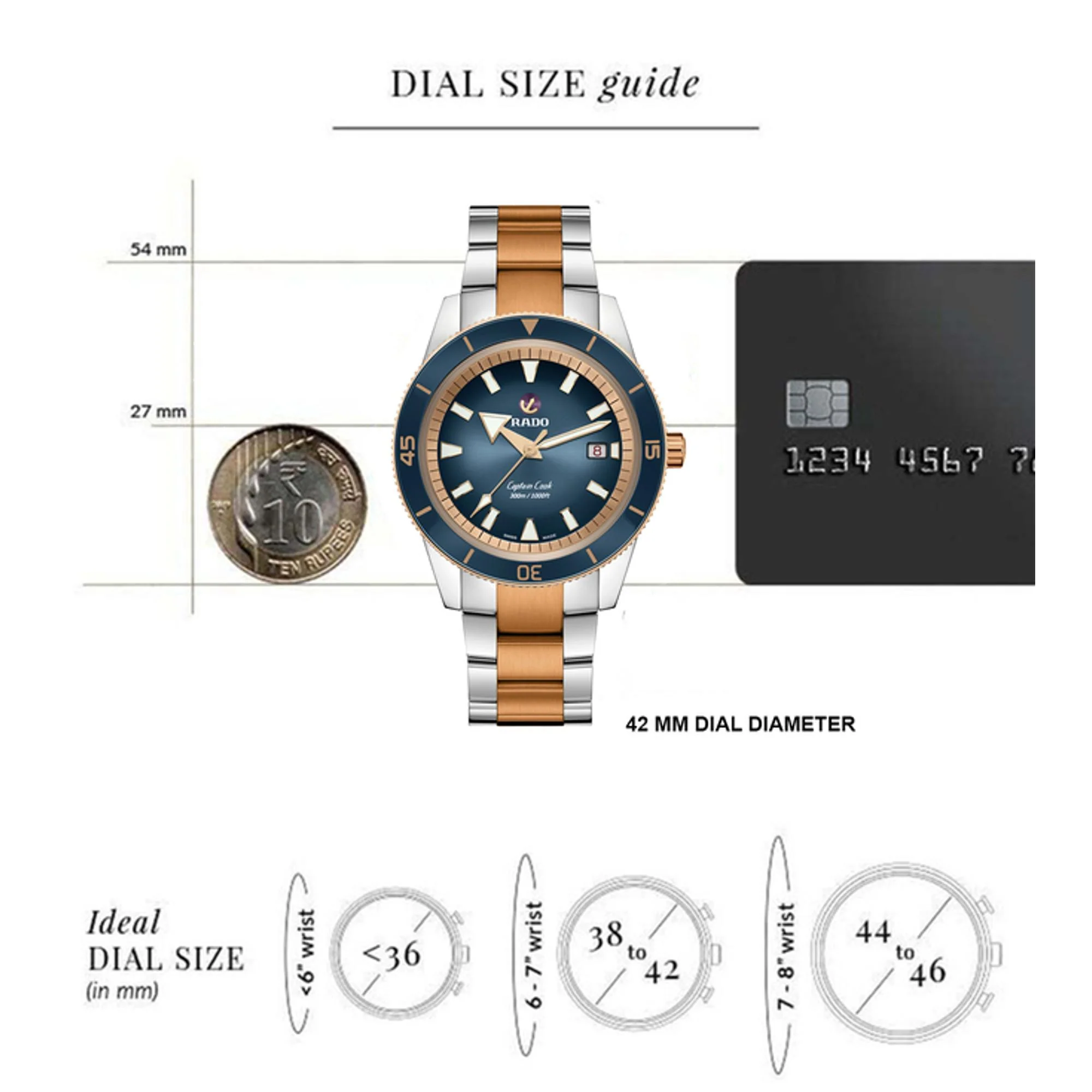 Captain Cook Men Automatic Blue Dial Analog Stainless Steel Watch R32137203 - Image 4