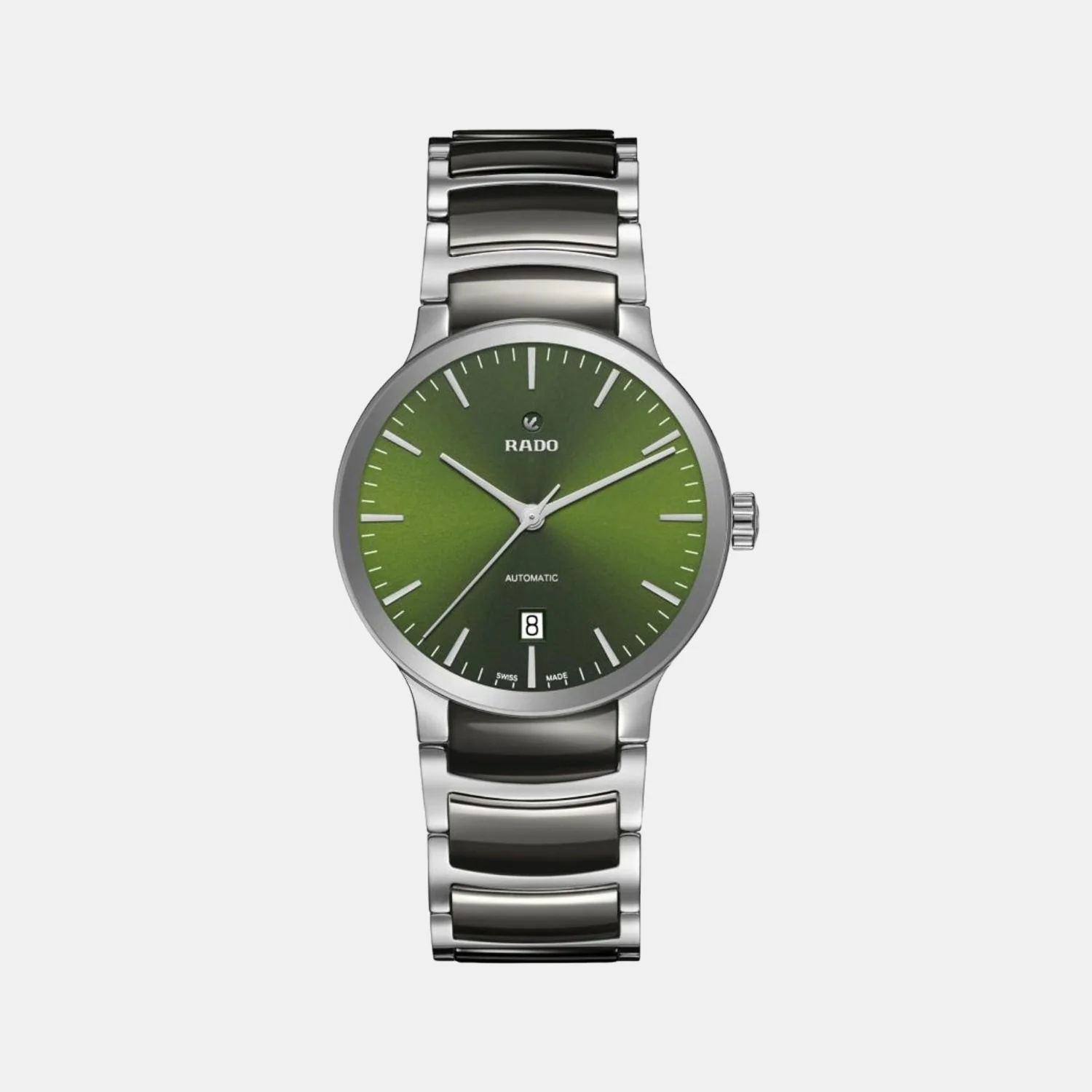 Centrix Men Automatic Green Dial Analog Stainless Steel Watch R30010312