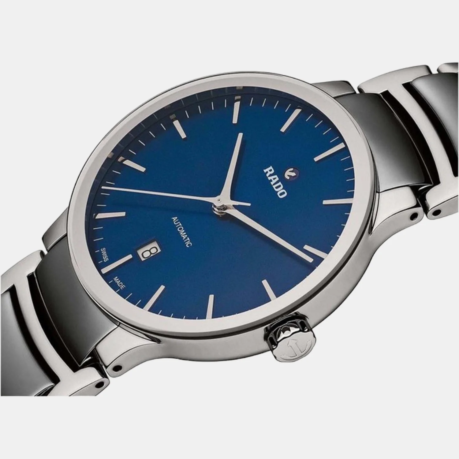 Centrix Men Quartz Blue Dial Analog Ceramic Watch R30010202 - Image 2