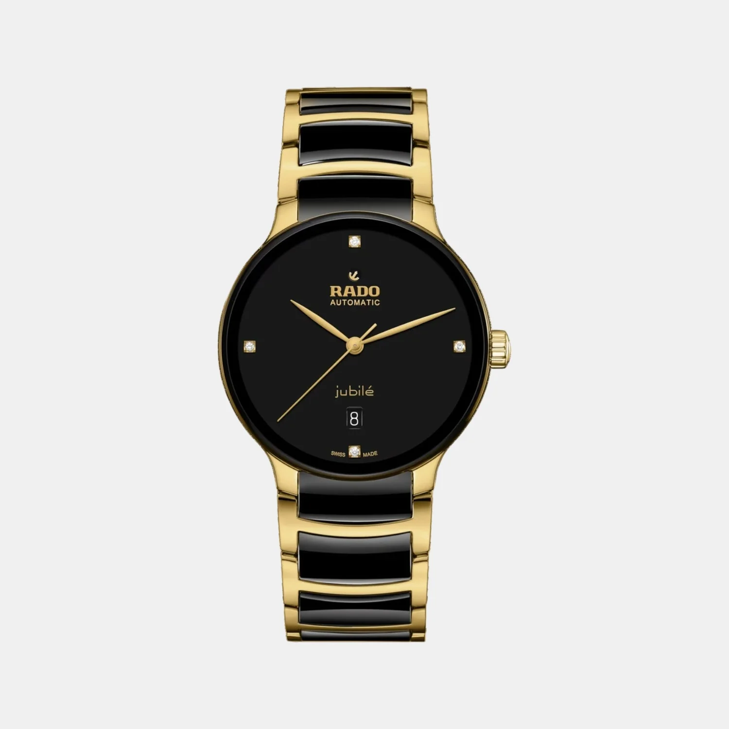 Centrix Unisex Automatic Black Dial Analog Ceramic Watch R30008712