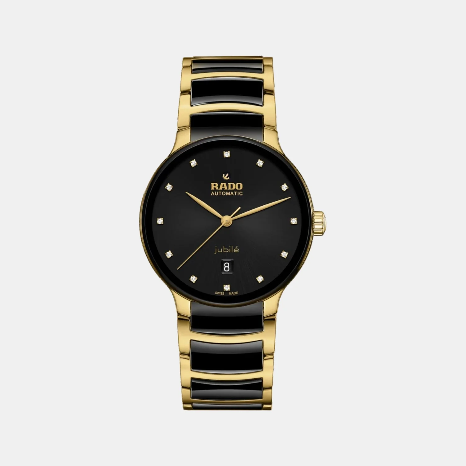 Centrix Unisex Automatic Black Dial Analog Ceramic Watch R30008742