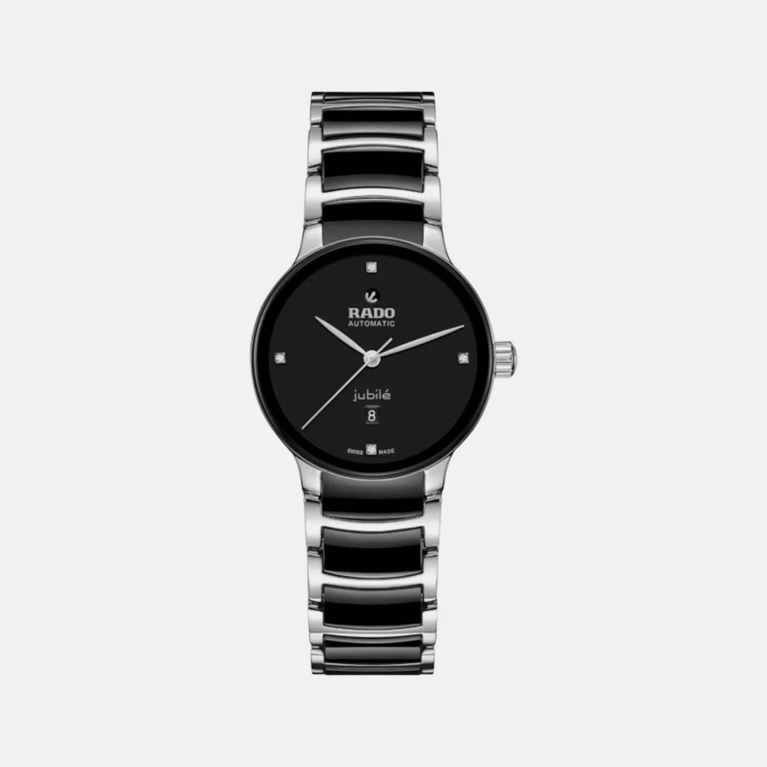 Centrix Unisex Automatic Black Dial Analog Stainless Steel Watch R30020712