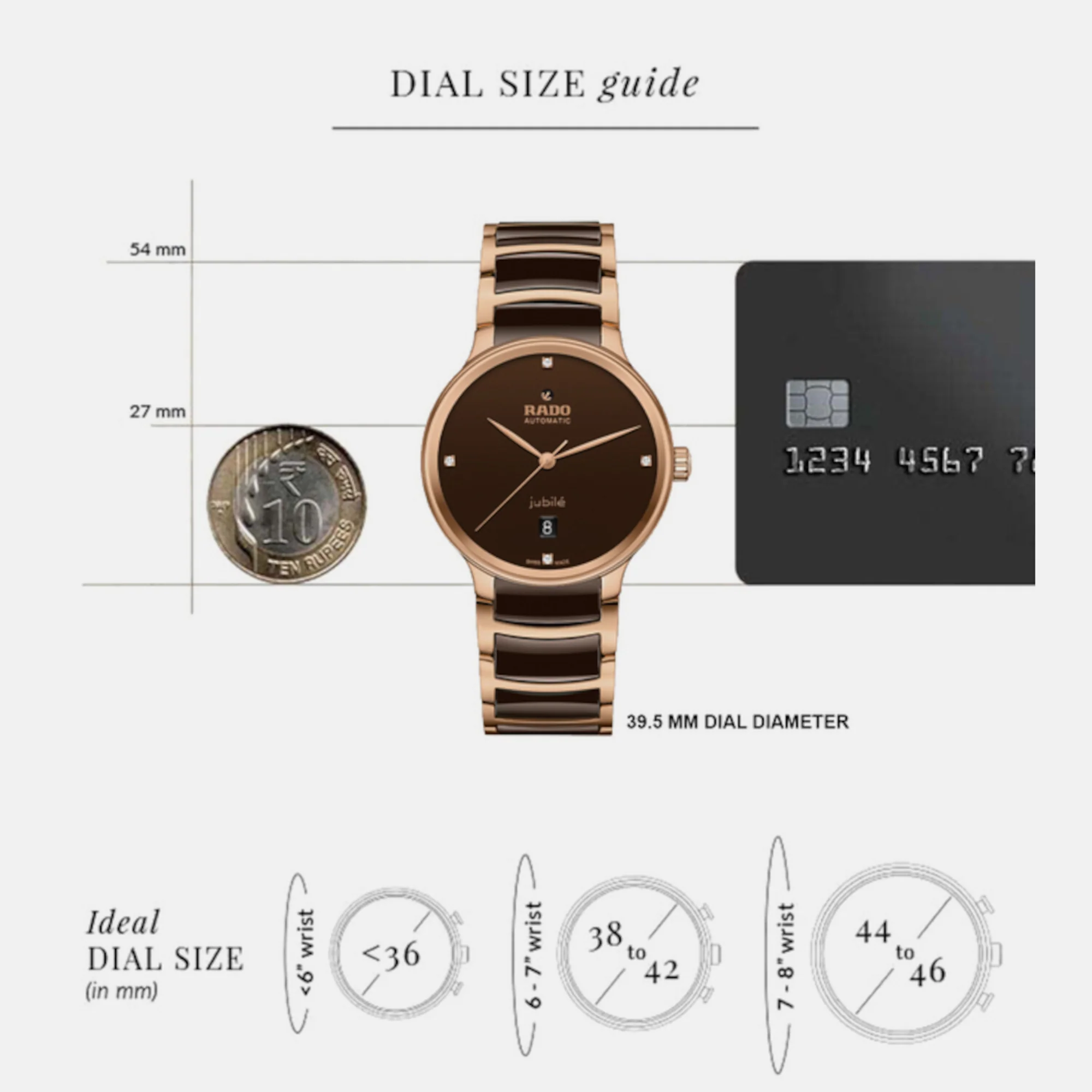 Centrix Unisex Automatic Brown Dial Analog Stainless Steel Watch R30017712 - Image 6