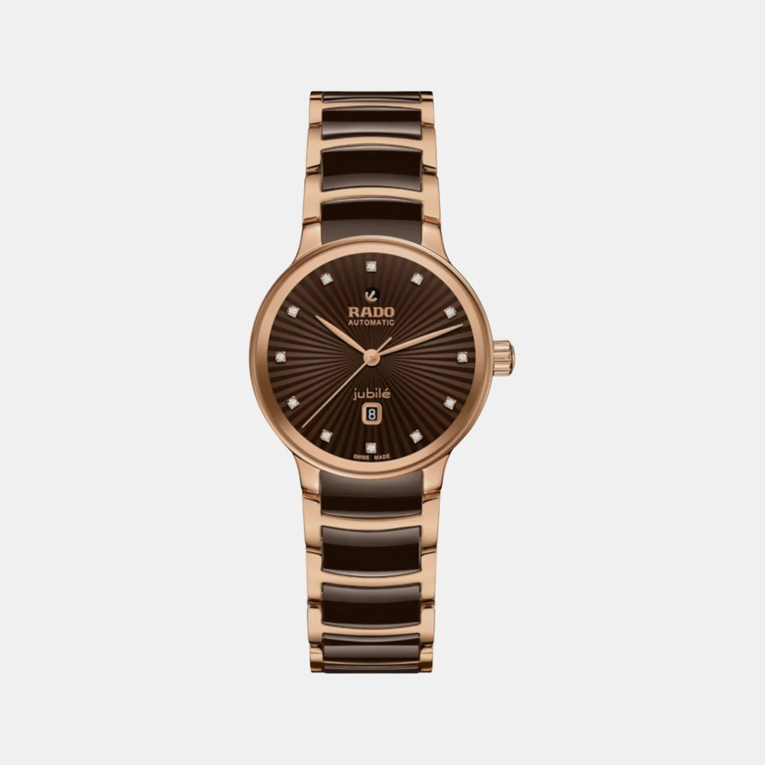 Centrix Unisex Automatic Brown Dial Analog Stainless Steel Watch R30019732