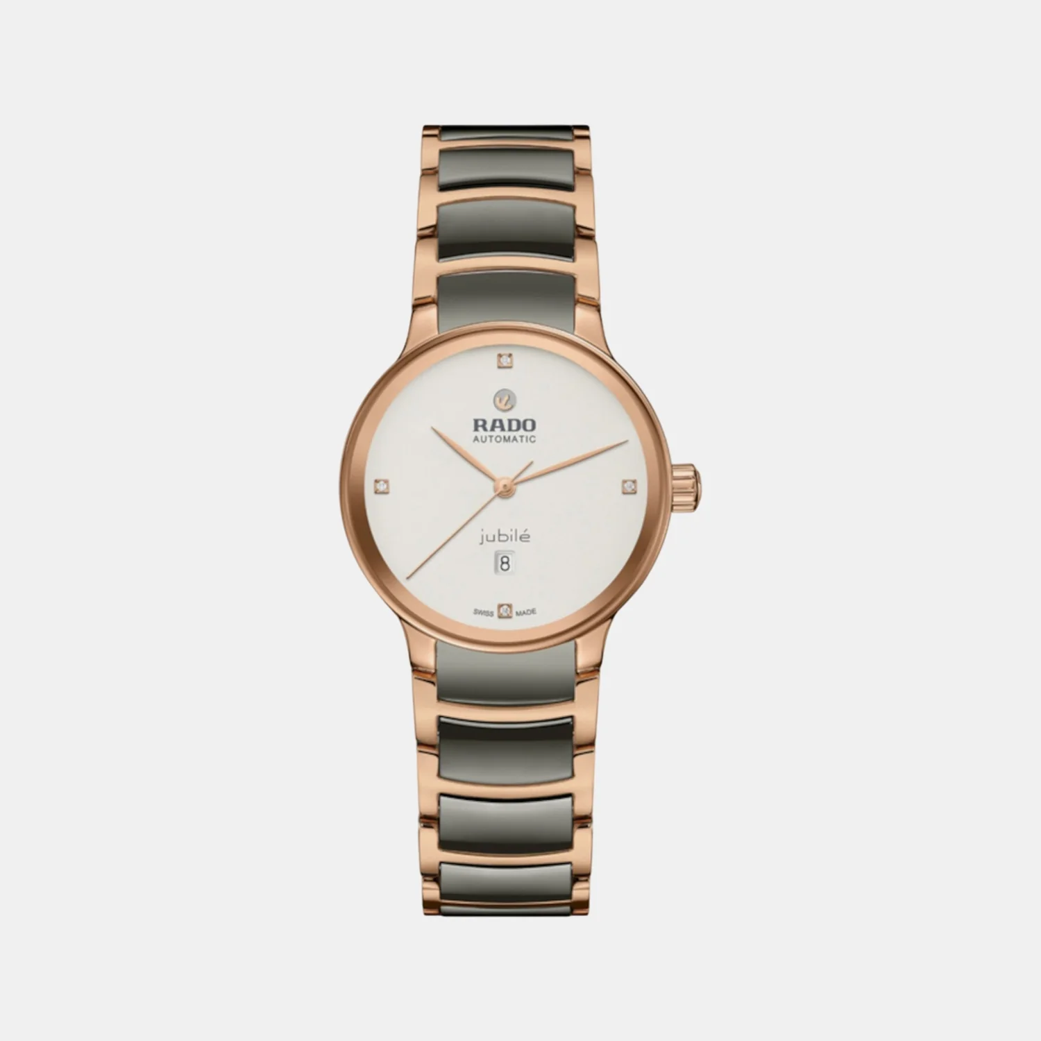Centrix Unisex Automatic White Dial Analog Stainless Steel Watch R30019722