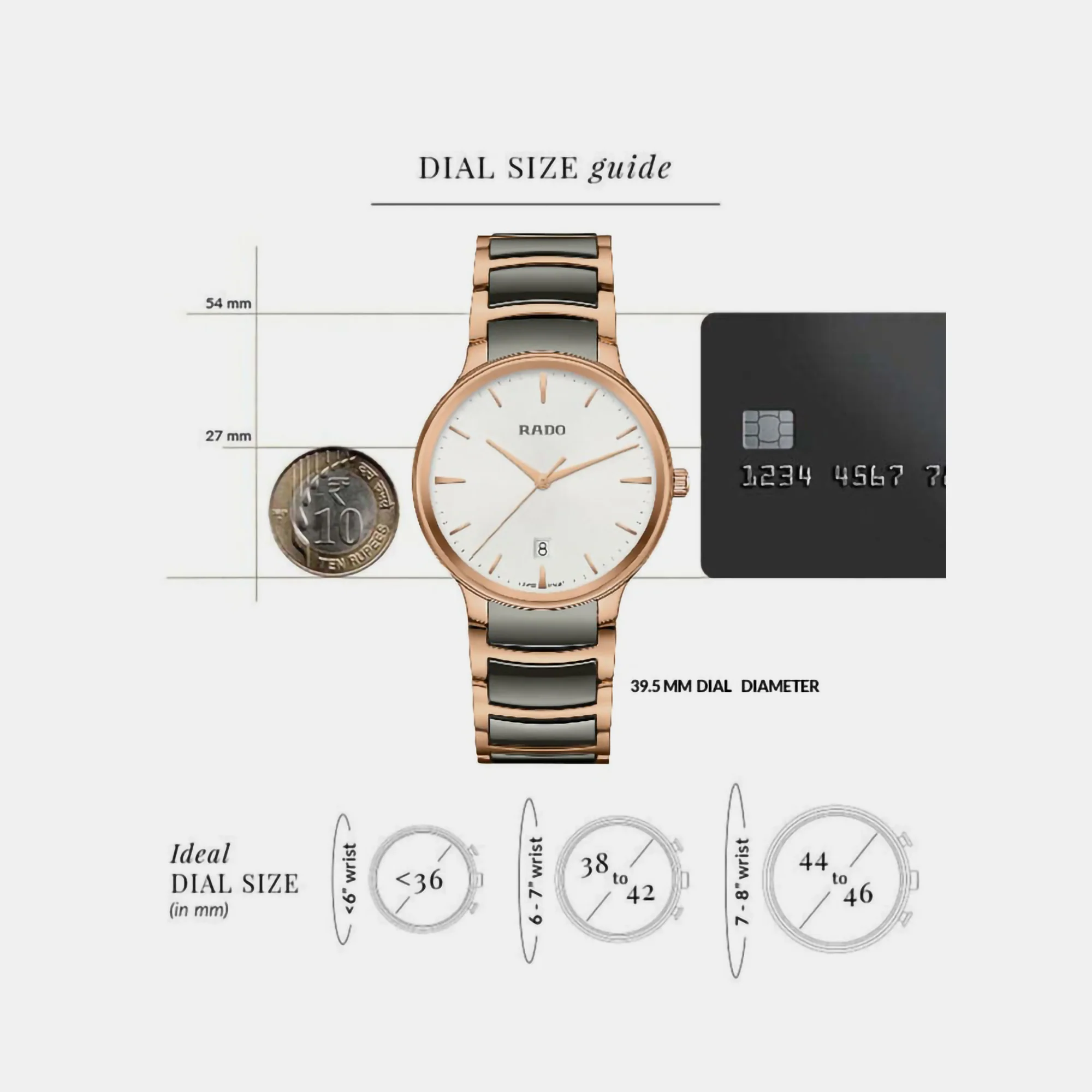 Centrix Unisex Quartz Silver Dial Analog Ceramic Watch R30023012 - Image 6