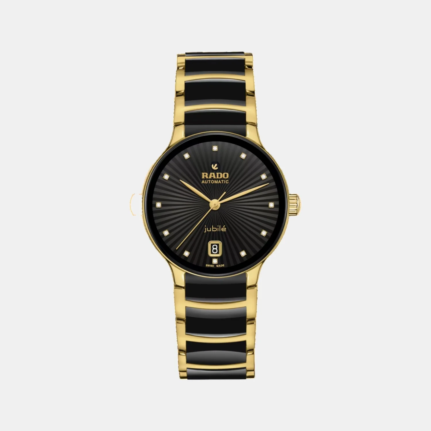 Centrix Women Automatic Black Dial Analog Ceramic Watch R30032742 - Image 2