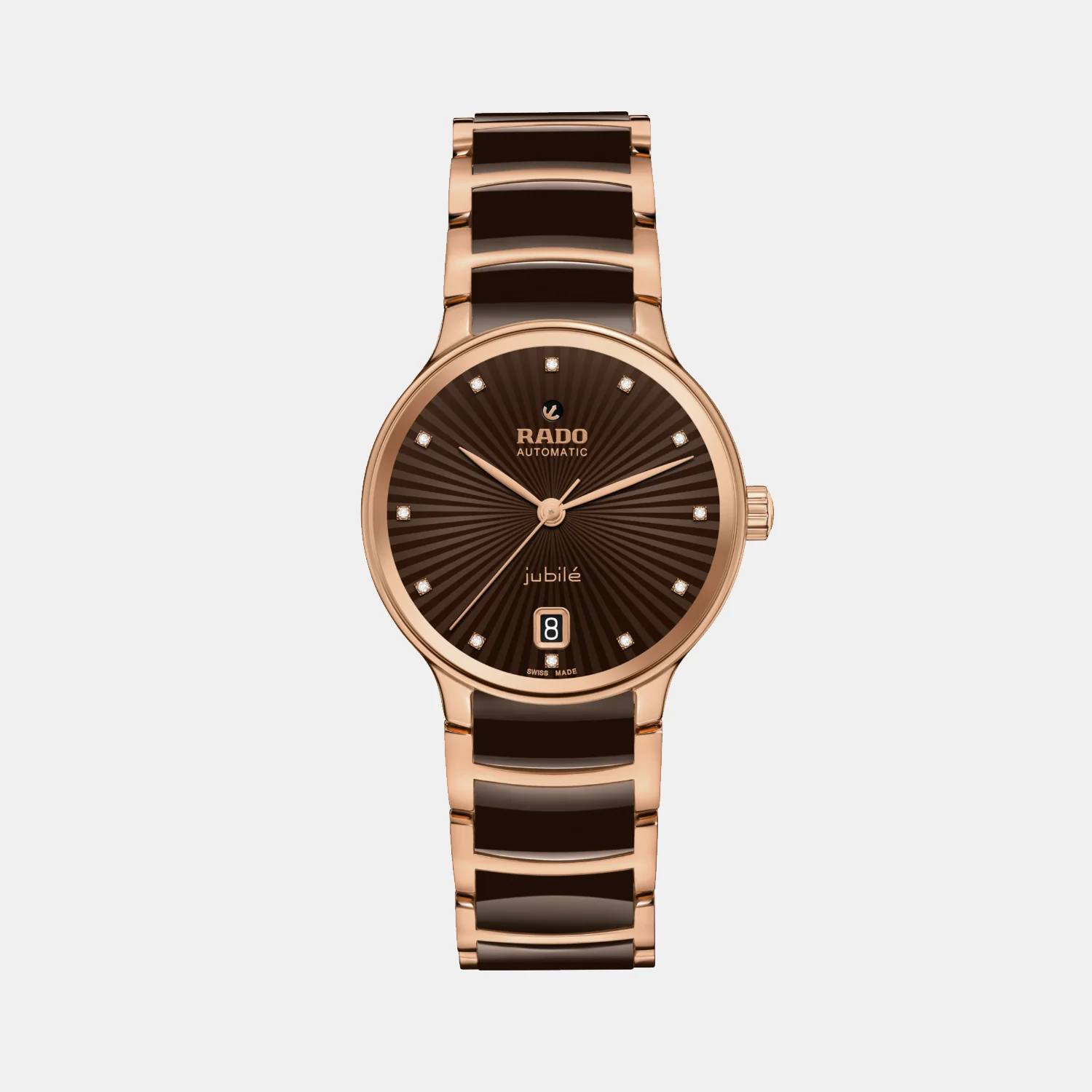 Centrix Women Automatic Brown Dial Analog Ceramic Watch R30037732 - Image 2