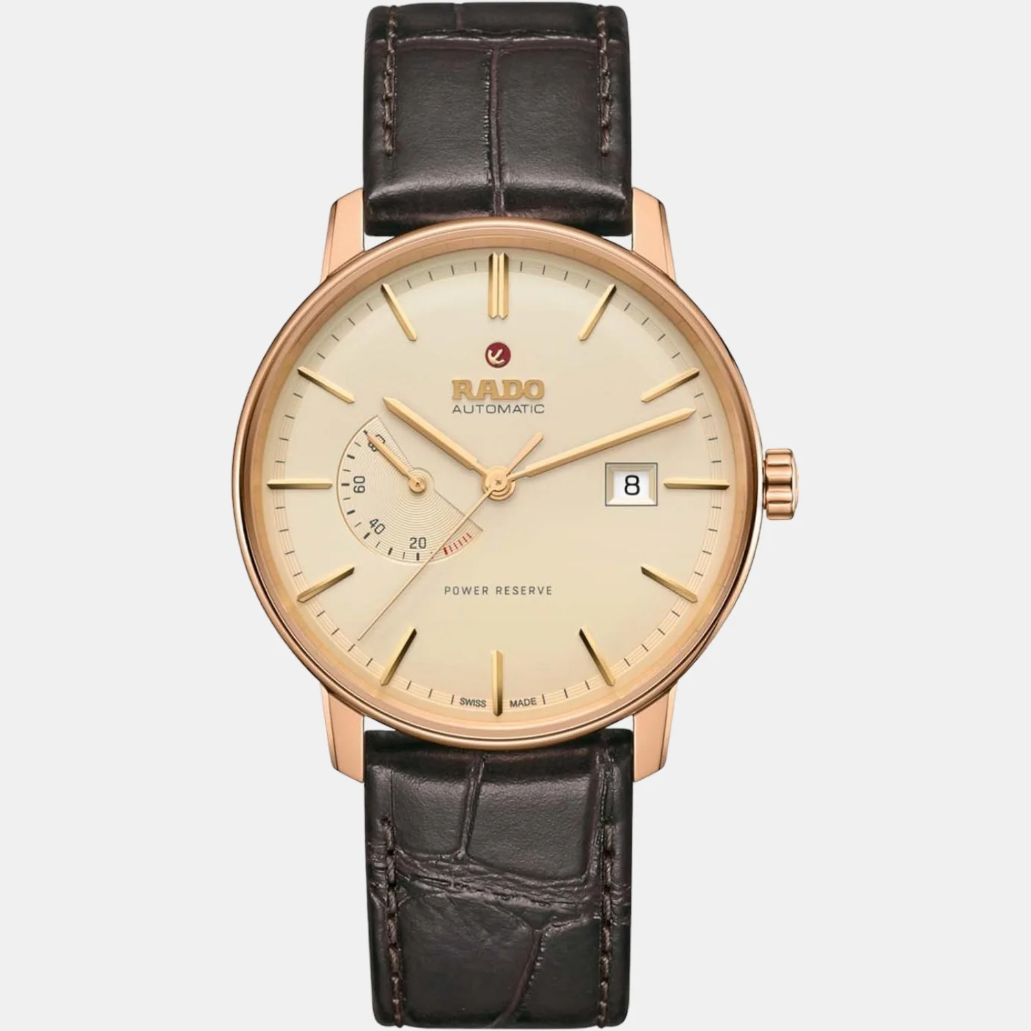 Coupole Men Automatic Beige Dial Analog Leather Watch R22879315 - Image 2