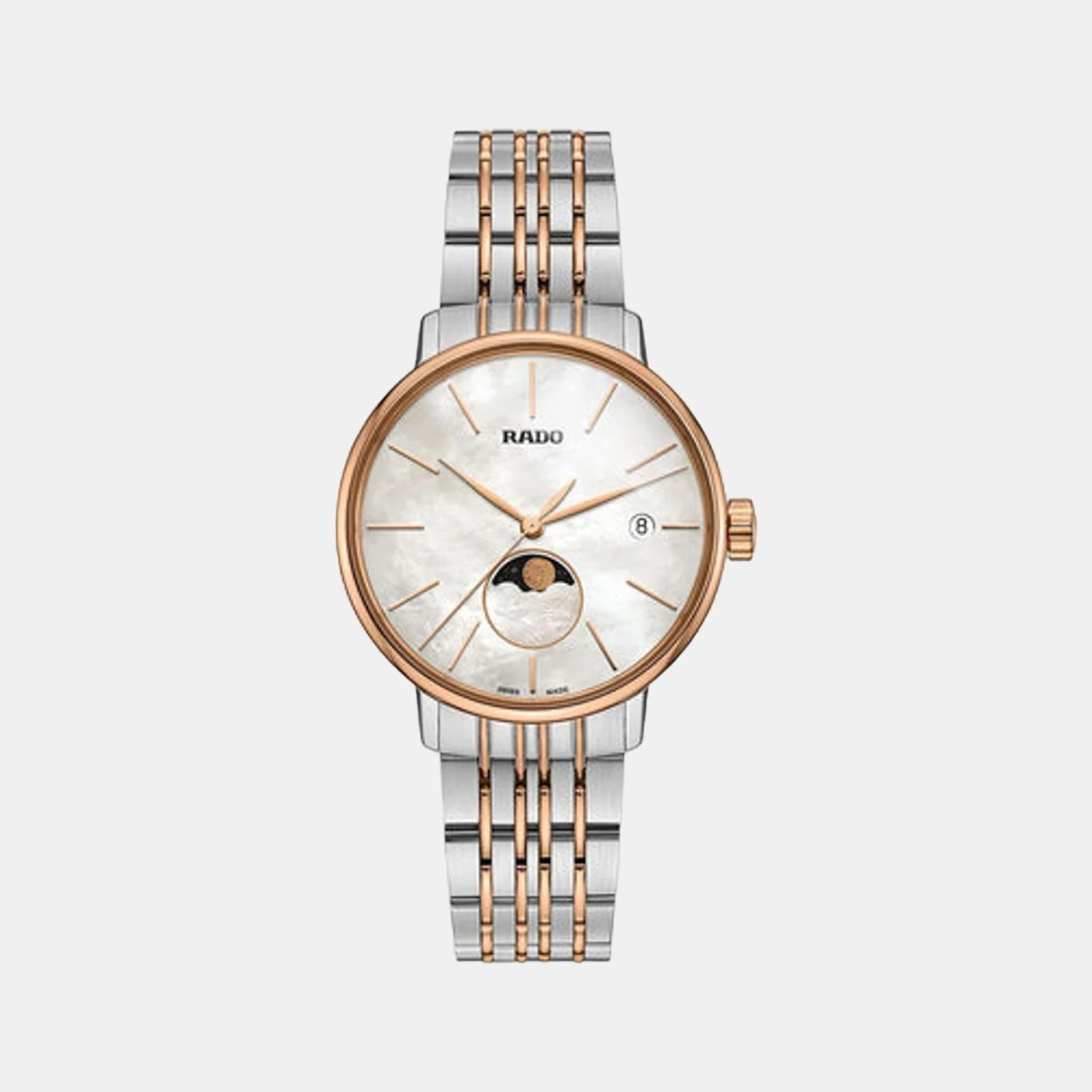 Coupole Women Quartz White Dial Analog Stainless Steel Watch R22883943