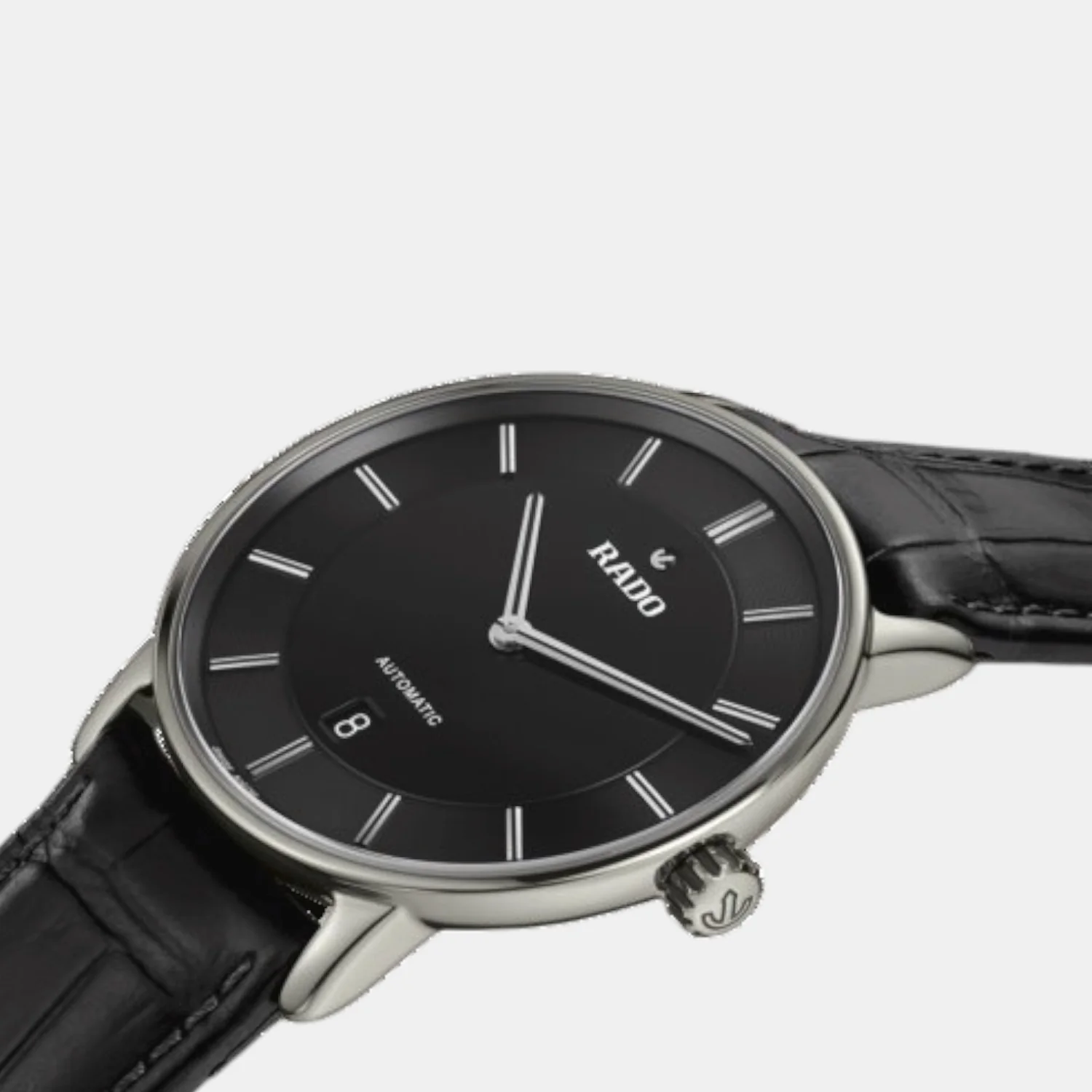 DiaMaster Thinline Men Automatic Black Dial Analog Leather Watch R14067166 - Image 2