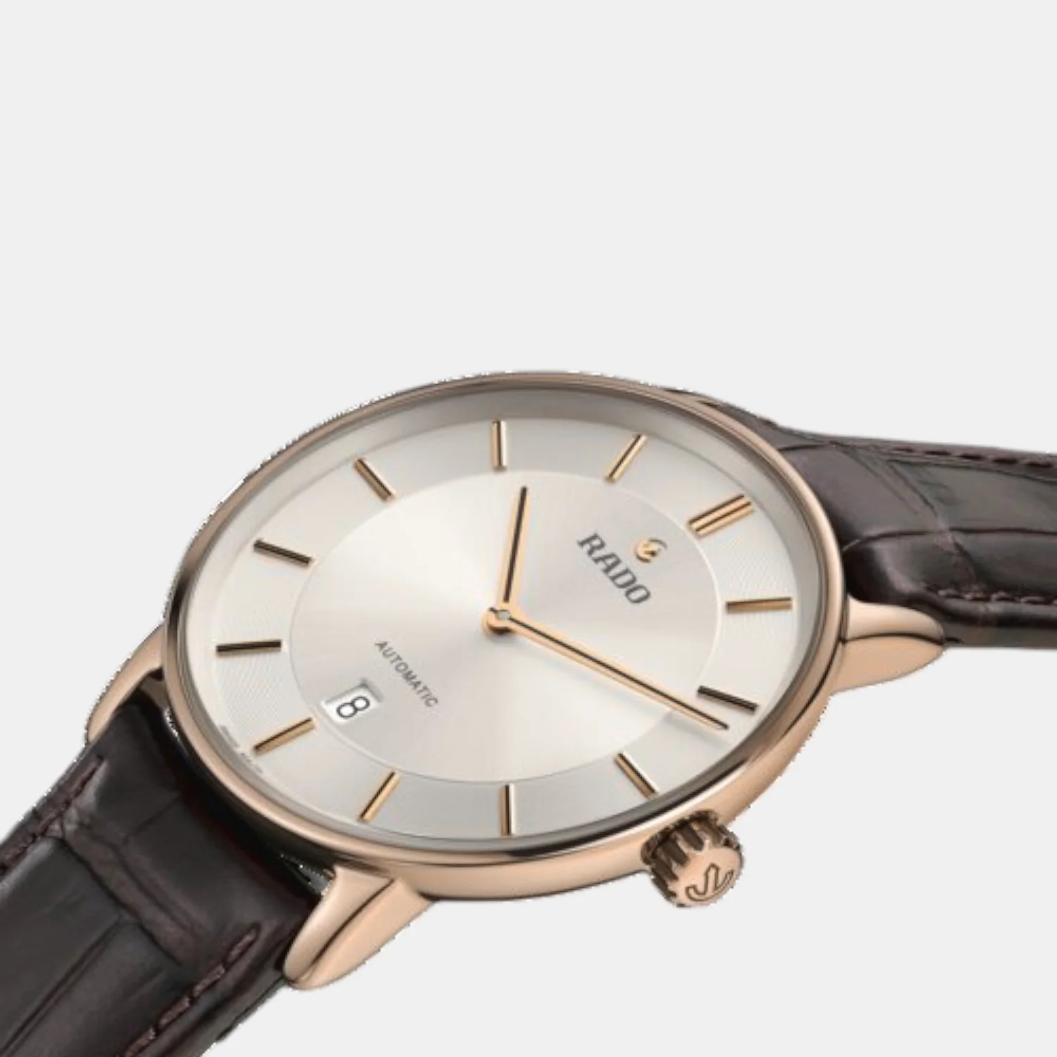 DiaMaster Thinline Men Automatic Silver Dial Analog Leather Watch R14068036 - Image 2