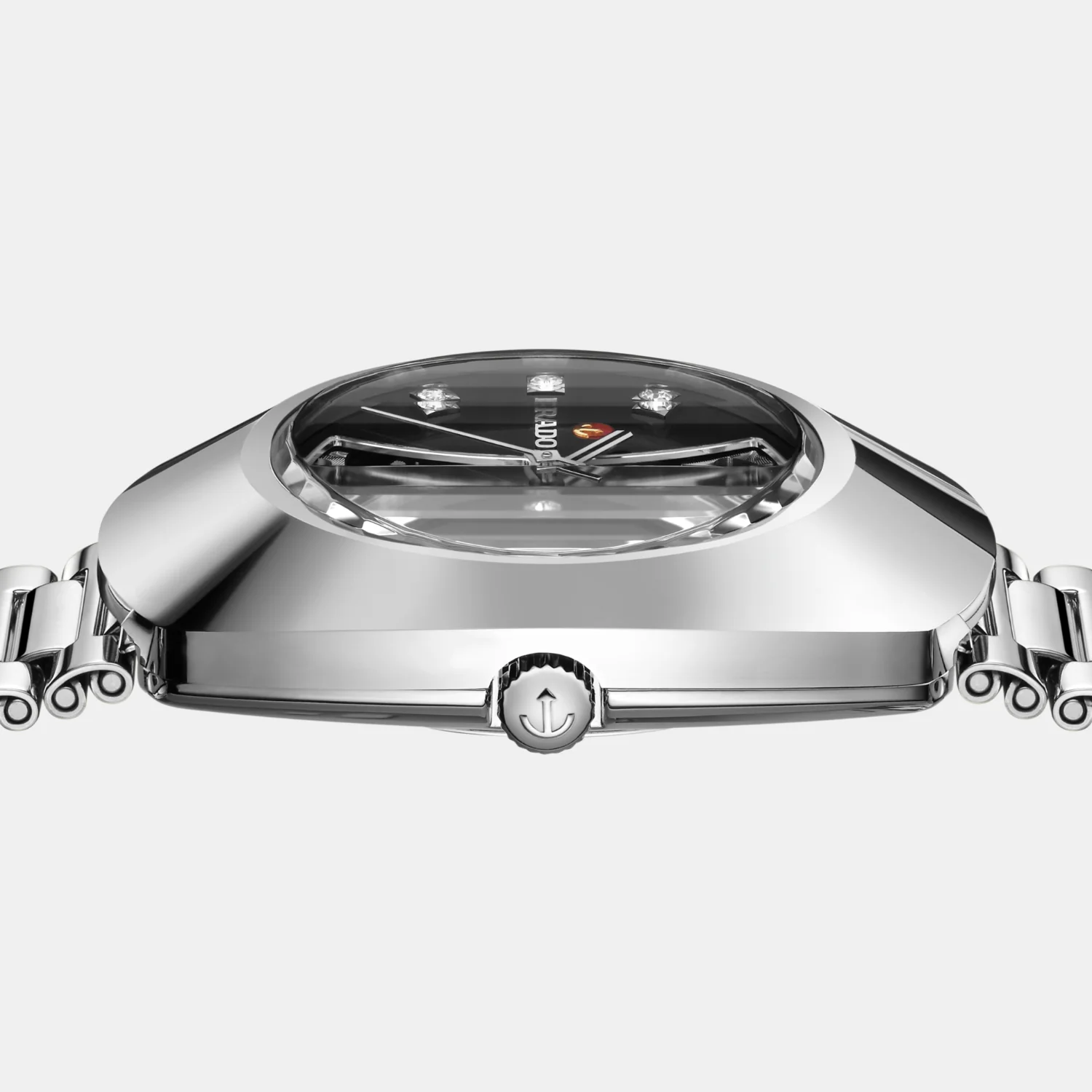 Diastar Men Automatic Black Dial Analog Stainless Steel Watch R12063103 - Image 3
